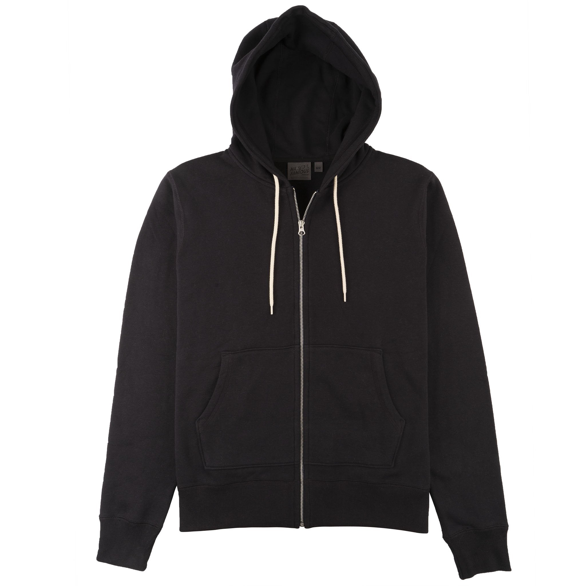 Zip Hoodie - Heavyweight Terry - Navy by Naked & Famous Denim