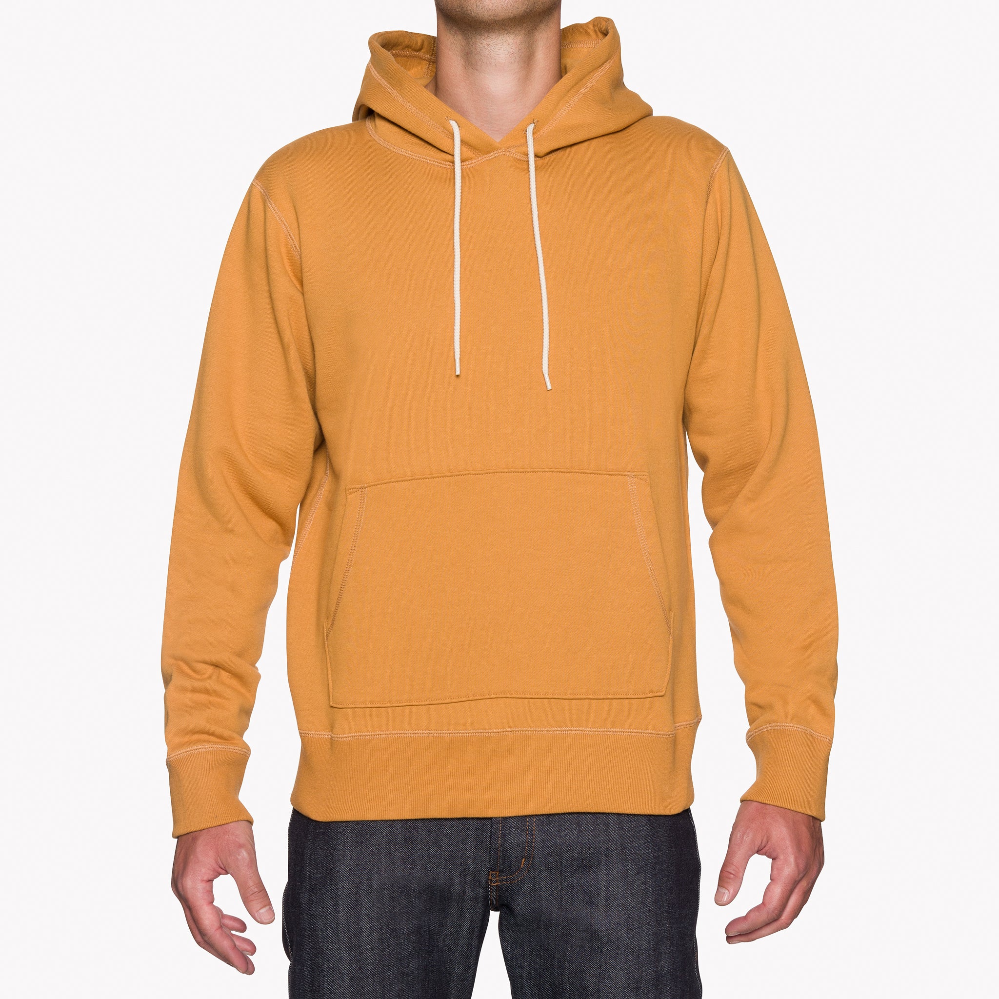 Pullover Hoodie - Heavyweight Terry - Amber by Naked & Famous Denim
