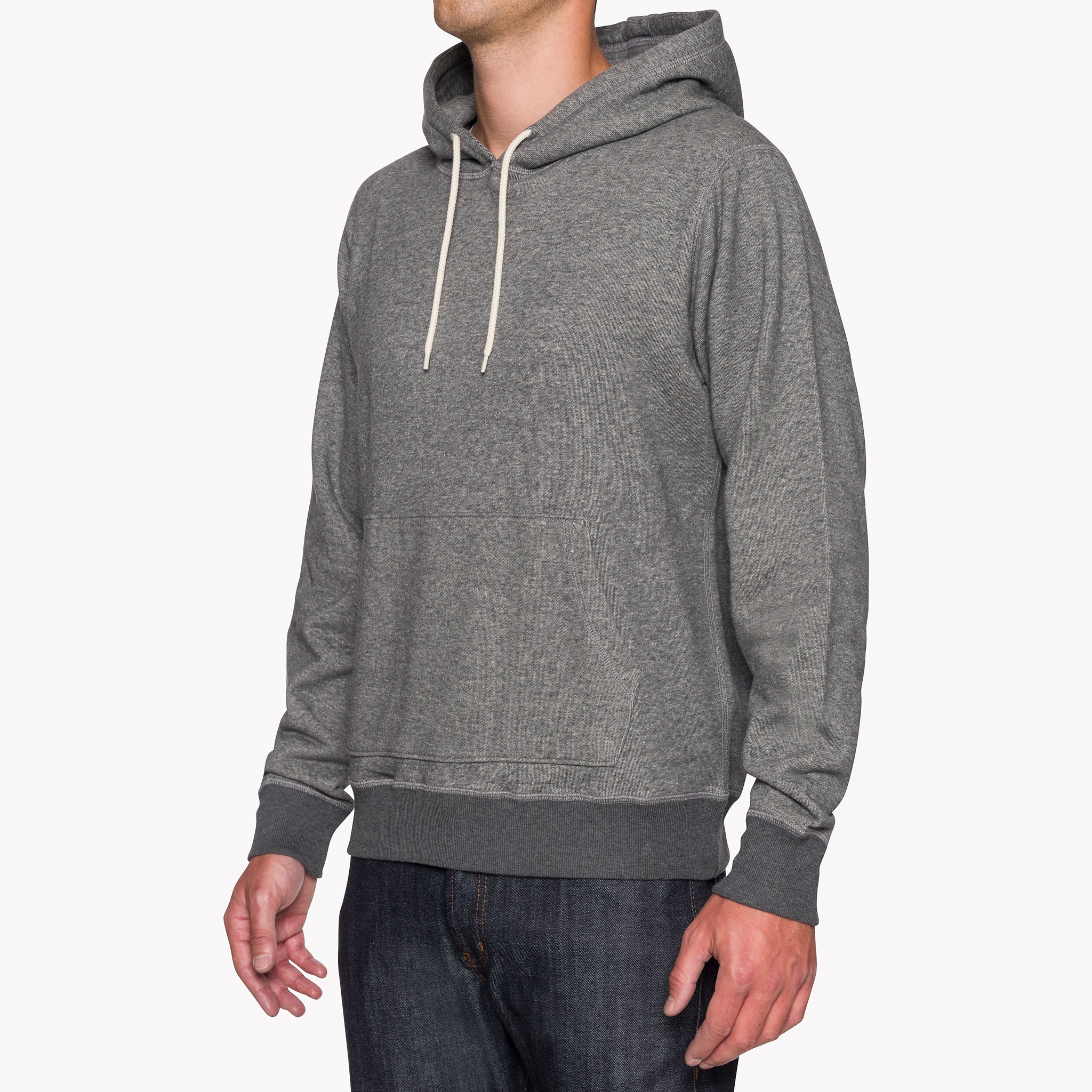 Pullover Hoodie - Heavyweight Terry - Charcoal by Naked & Famous Denim