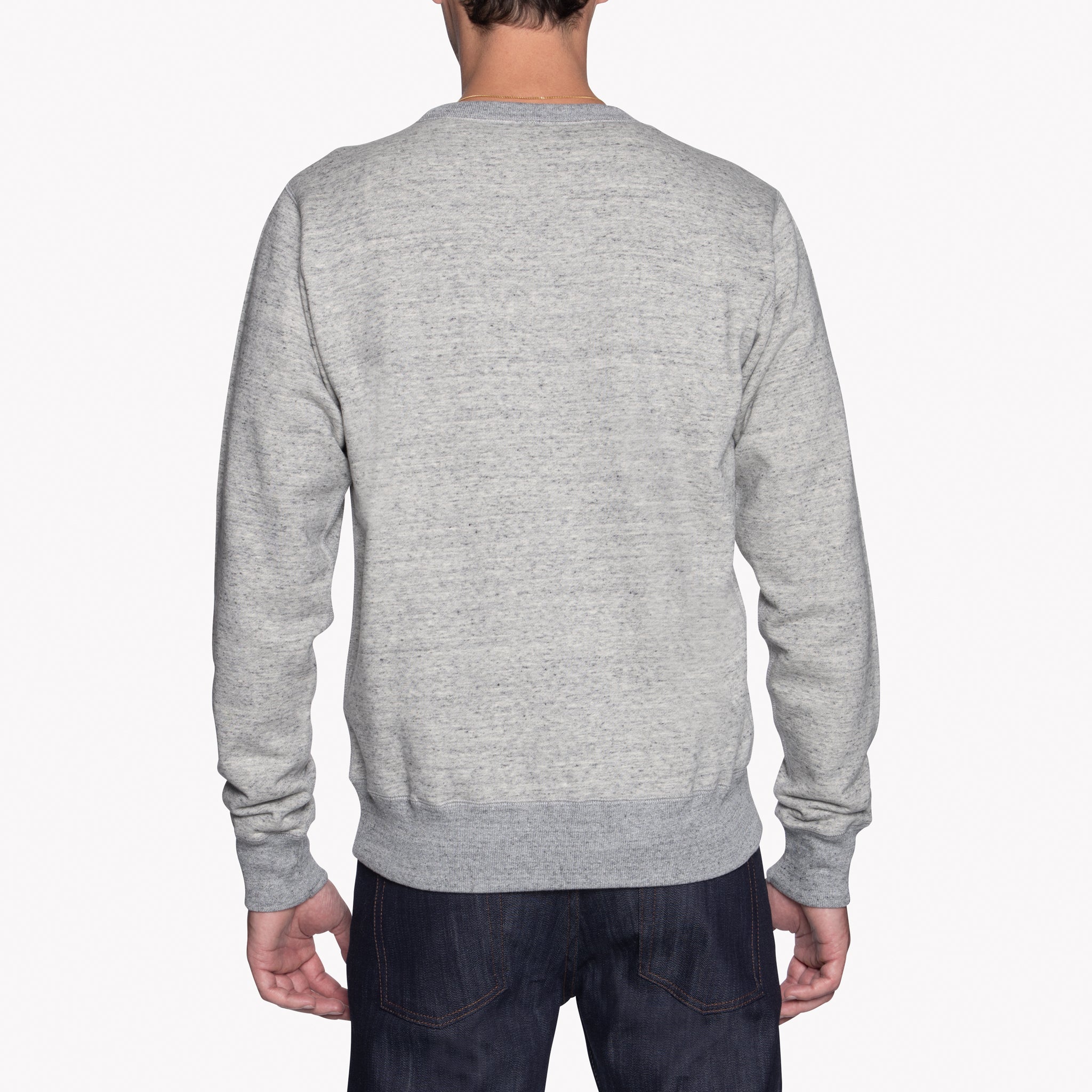 Crewneck - Heavyweight Terry - Grey by Naked & Famous Denim
