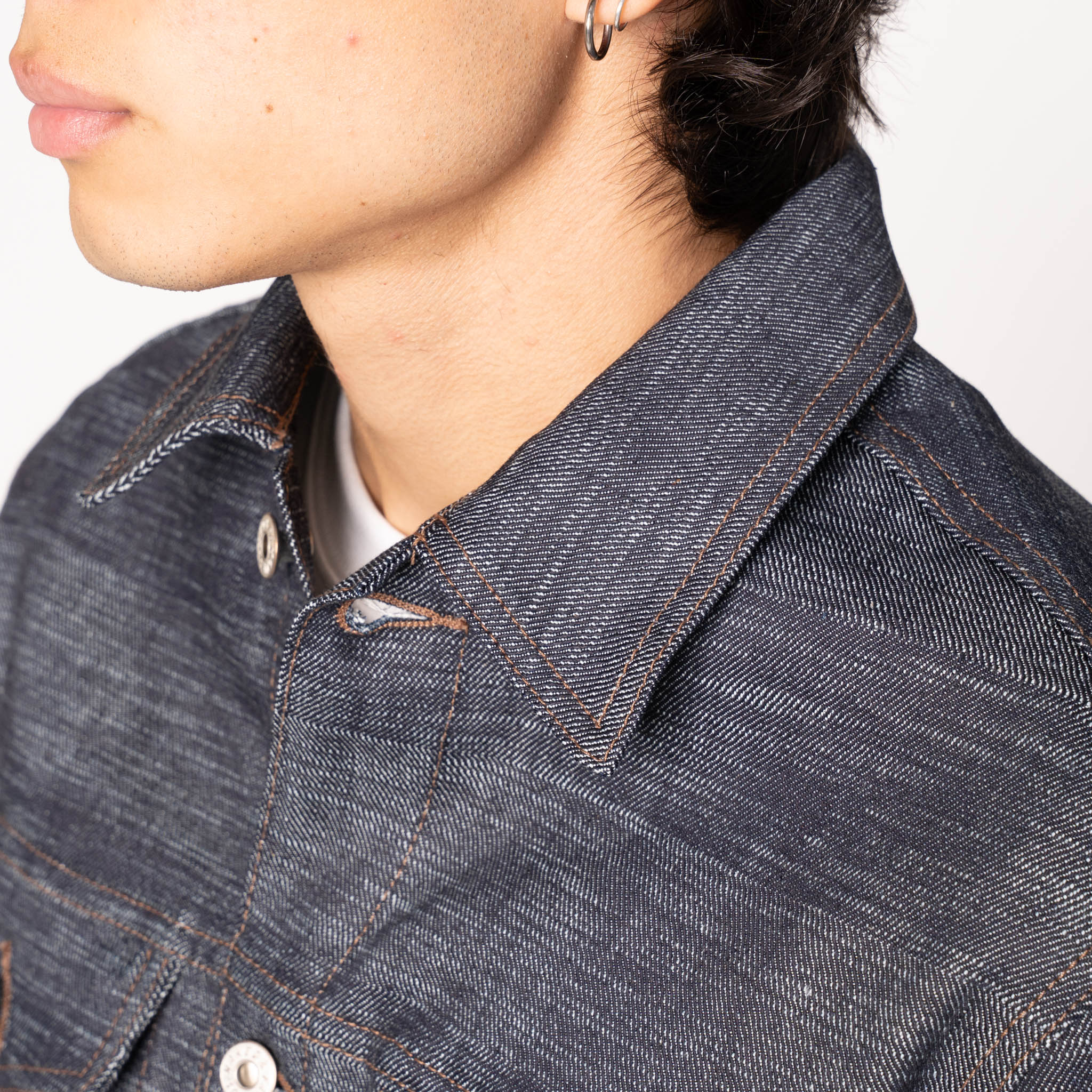 Denim Jacket - Revival Frankenstein Denim by Naked & Famous Denim