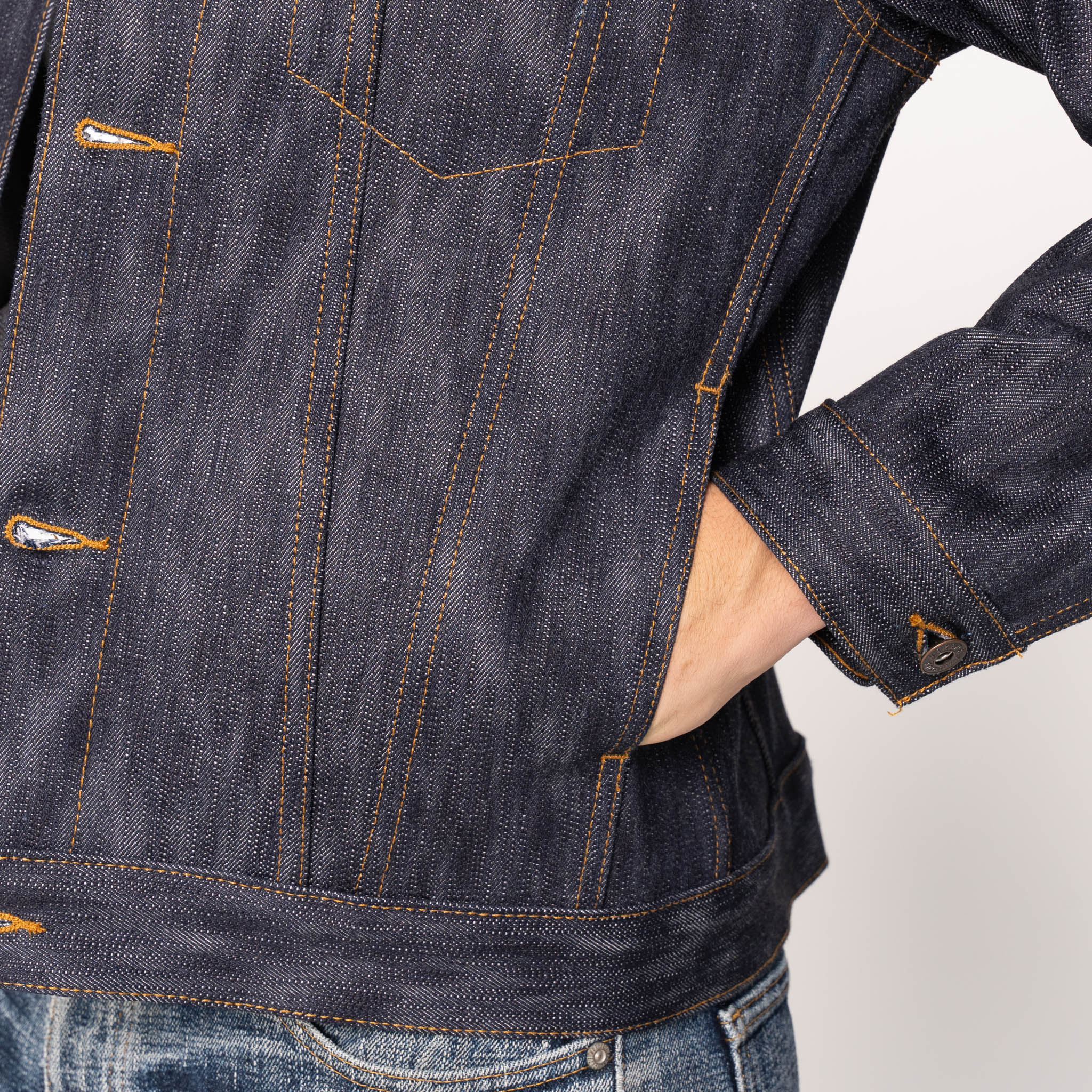 Denim Jacket - Sakura Slub Selvedge by Naked & Famous Denim