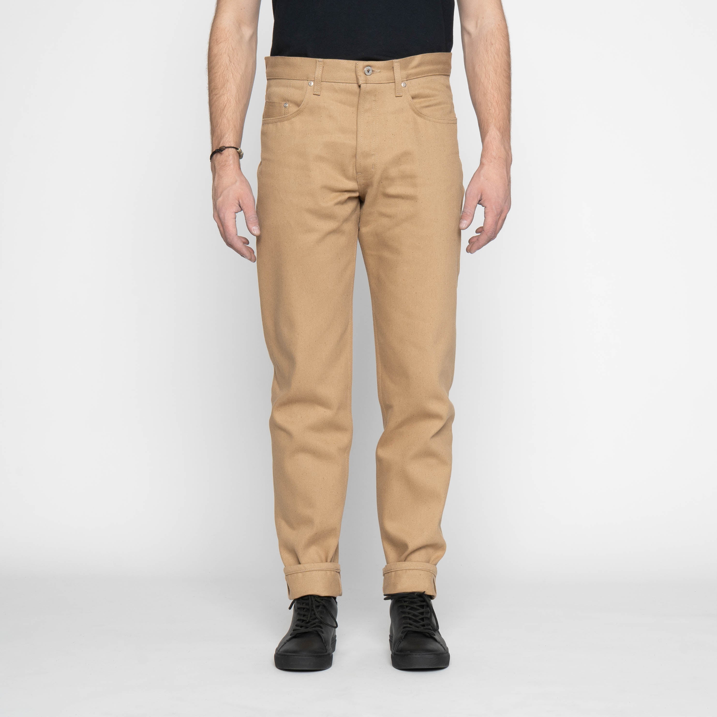 Easy Guy - Brown Fox Selvedge - Brown by Naked & Famous Denim