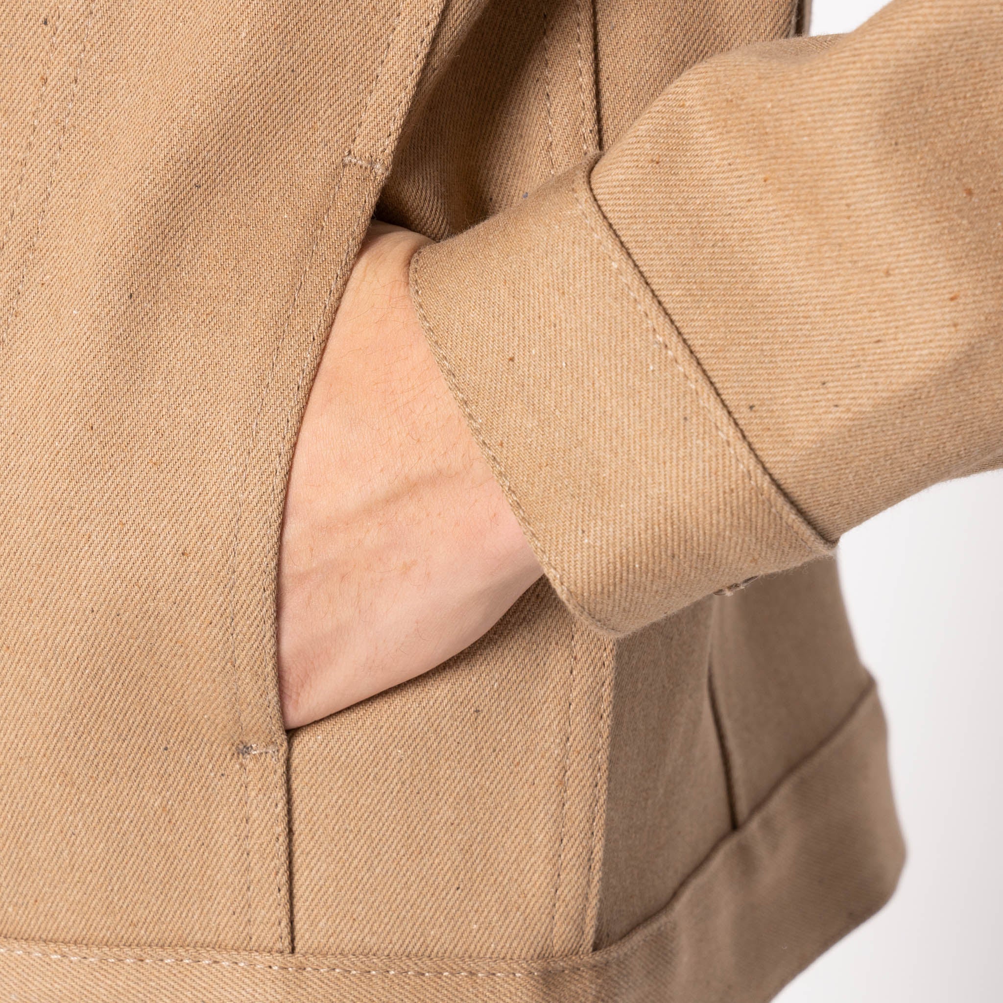 Denim Jacket - Brown Fox Selvedge - Brown by Naked & Famous Denim