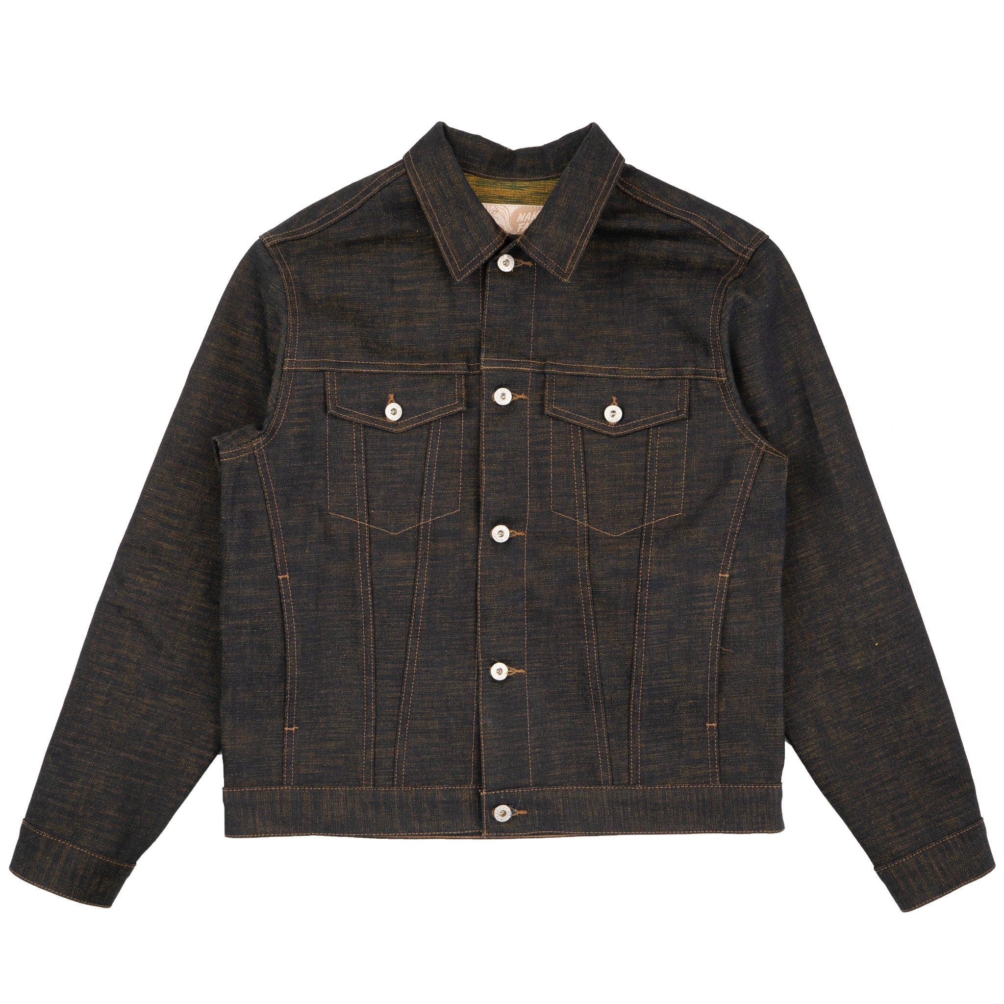 Denim Jacket - Citrus Kasuri Selvedge