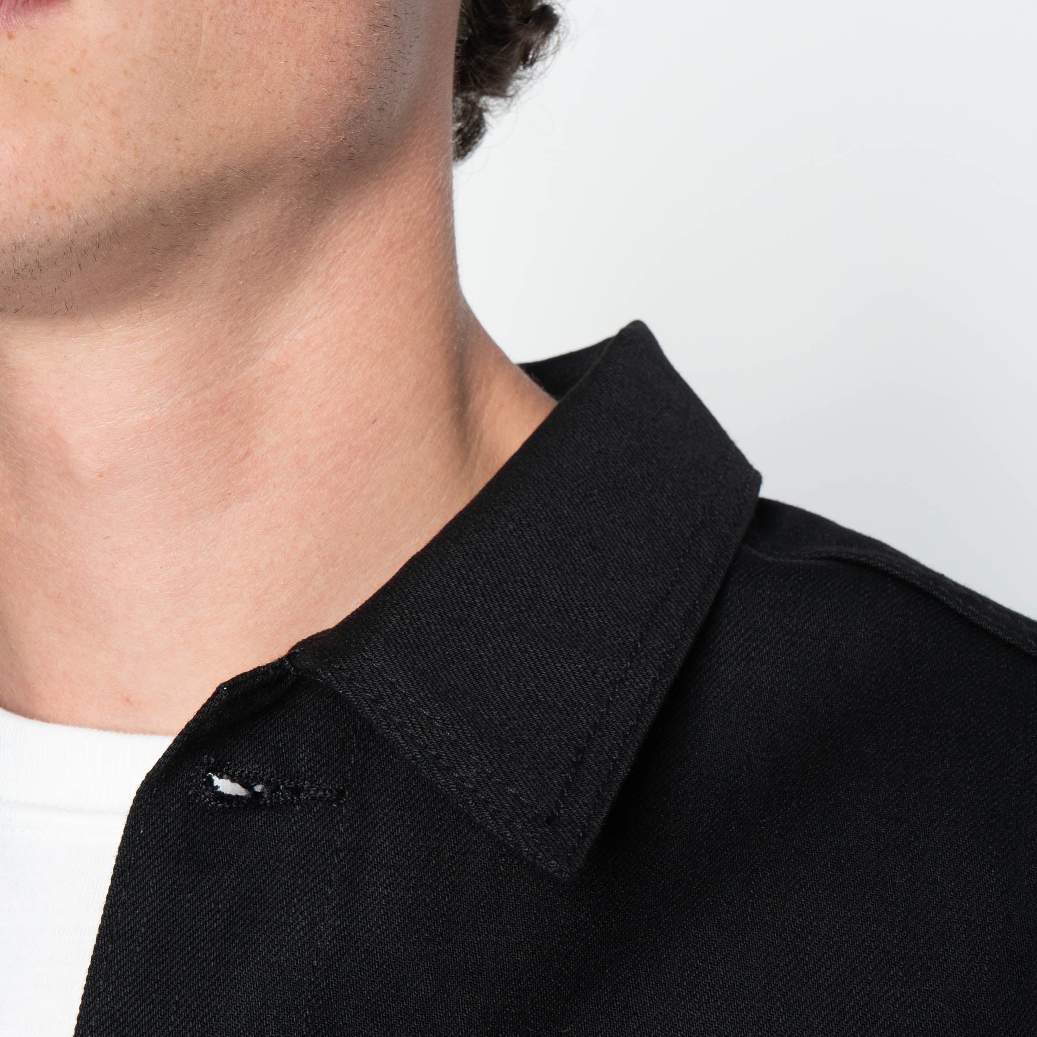 Denim Jacket - Solid Black Selvedge by Naked & Famous Denim