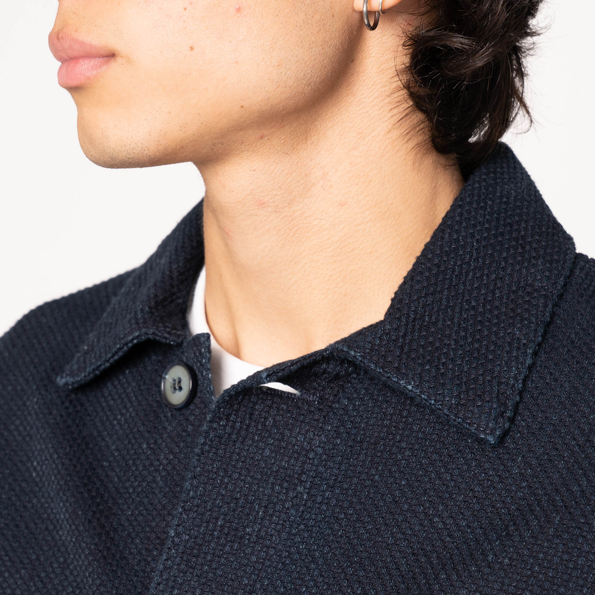 Chore Coat - Indigo Sashiko by Naked & Famous Denim