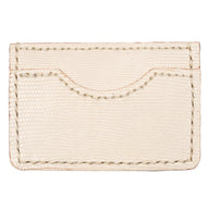 Card Case - Ivory Lizard by Naked & Famous Denim