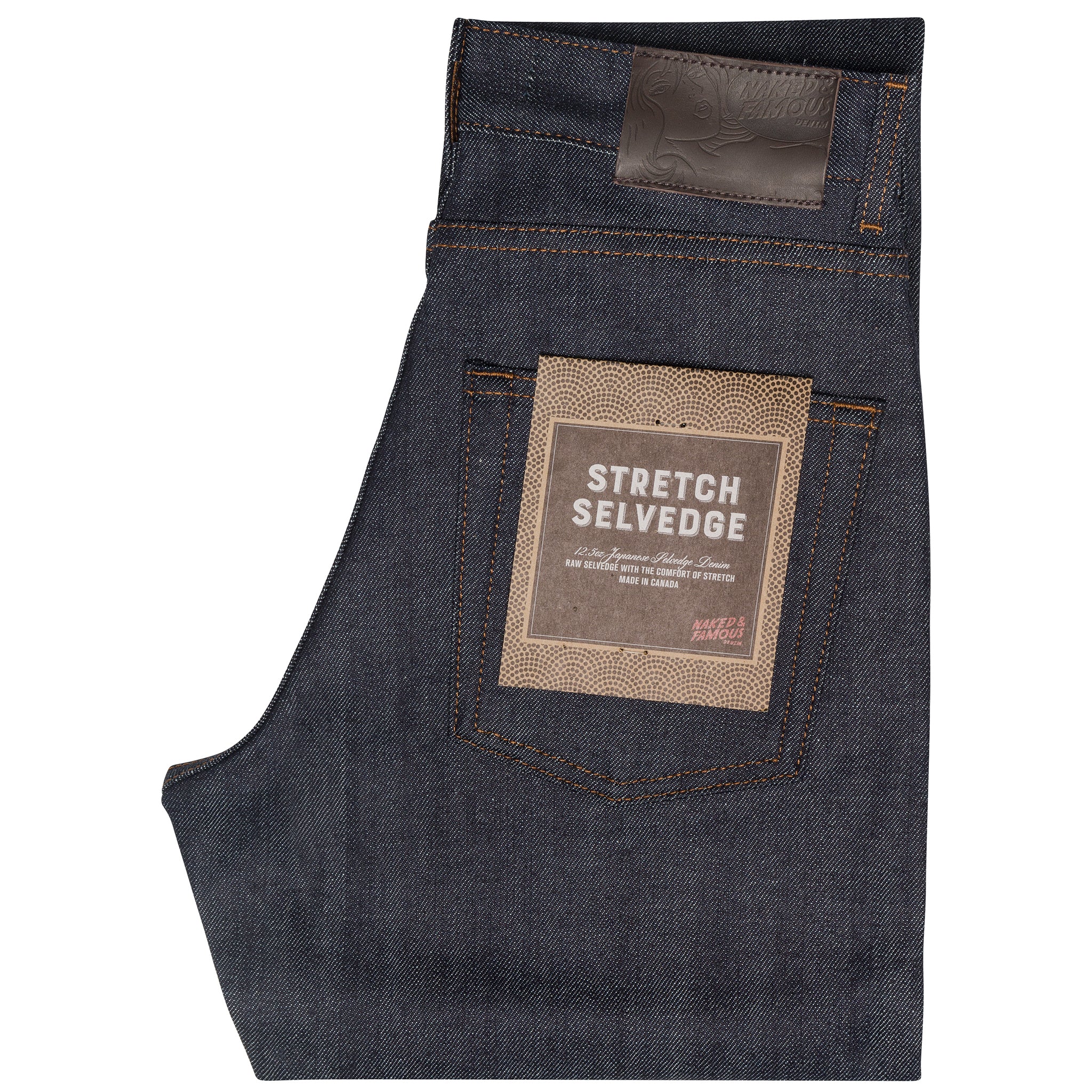 Women's - Max - Stretch Selvedge Raw by Naked & Famous Denim