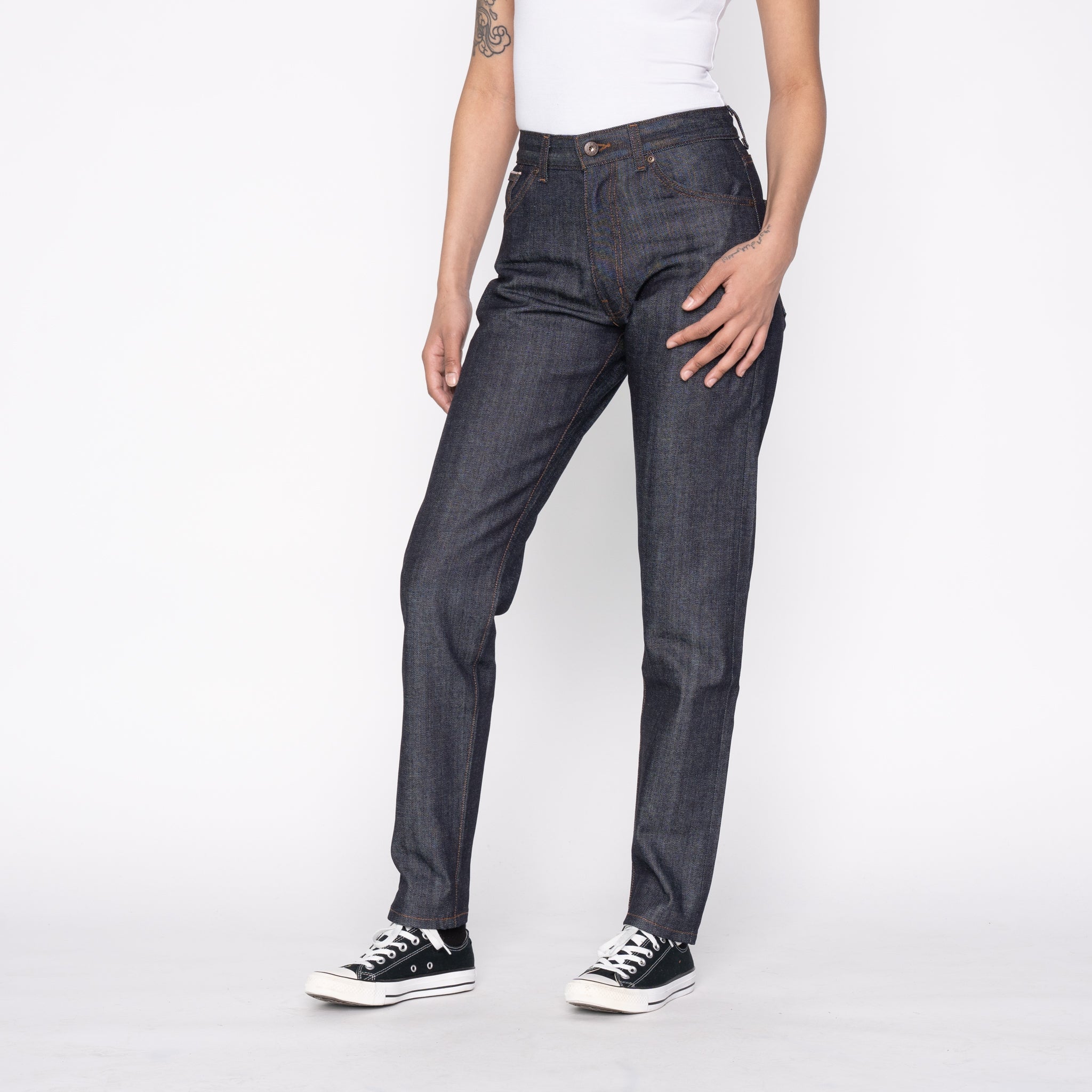 Women's - Max - Stretch Selvedge Raw by Naked & Famous Denim