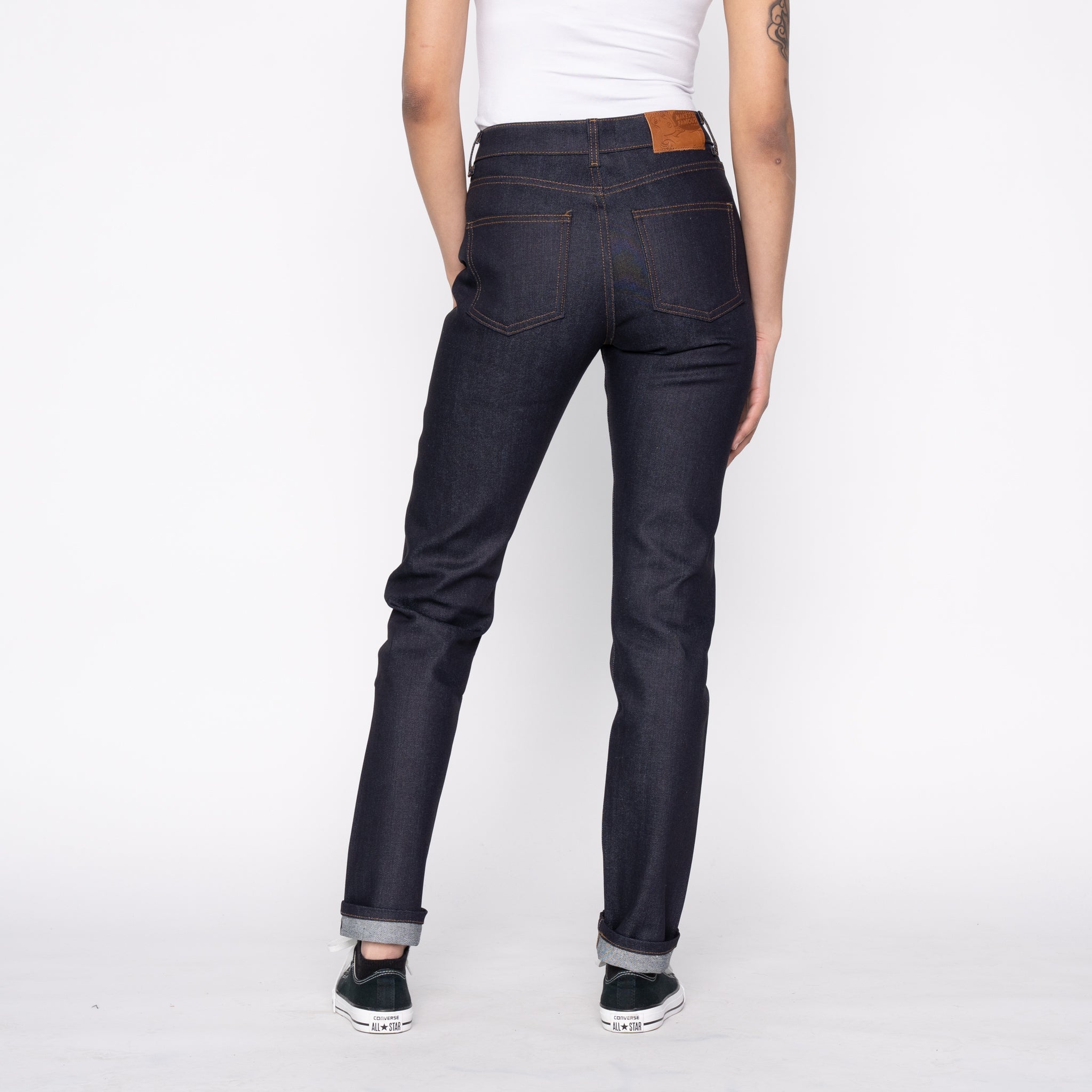 Women's - High Skinny - Nightshade Stretch Selvedge by Naked & Famous Denim