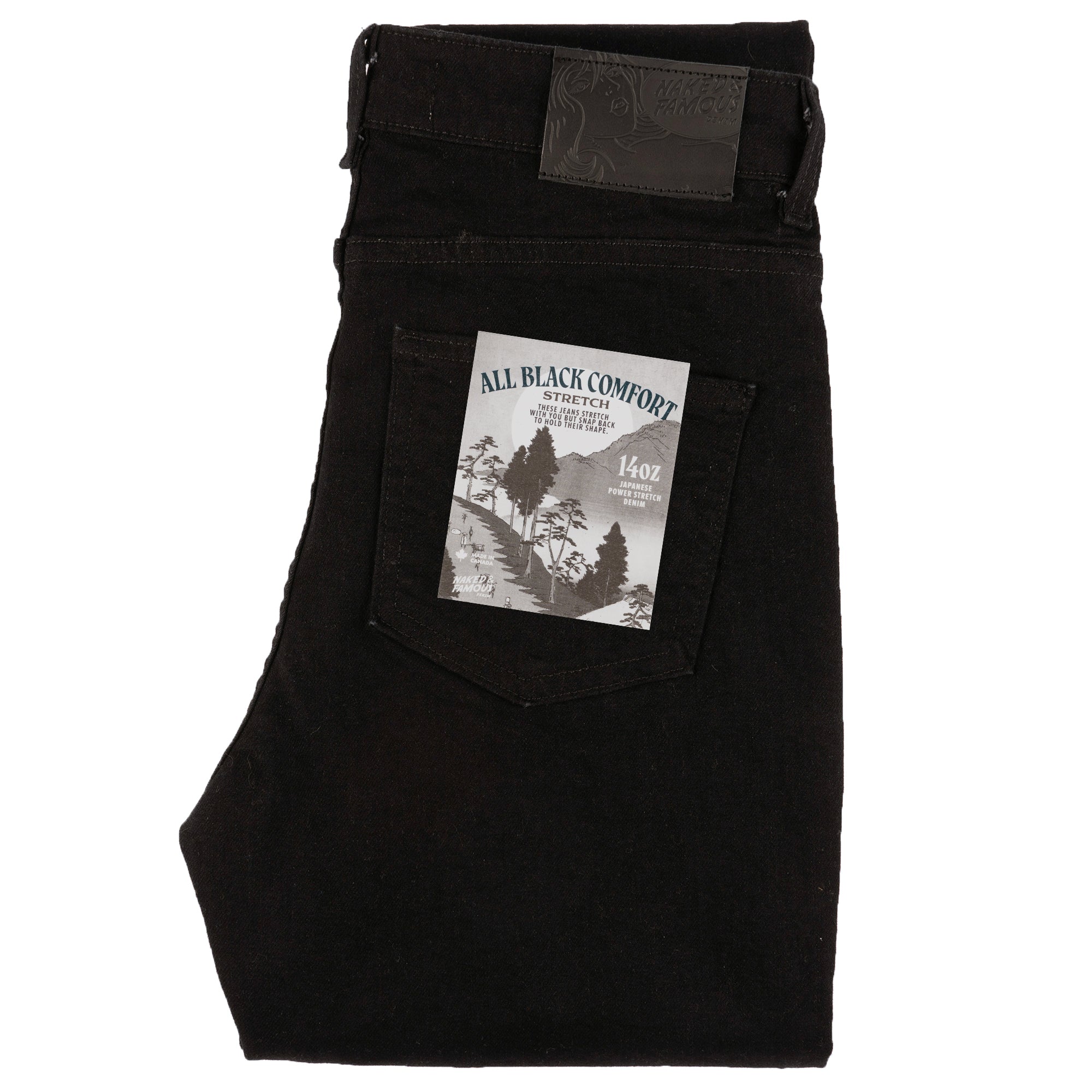 Arrow - All Black Comfort Stretch