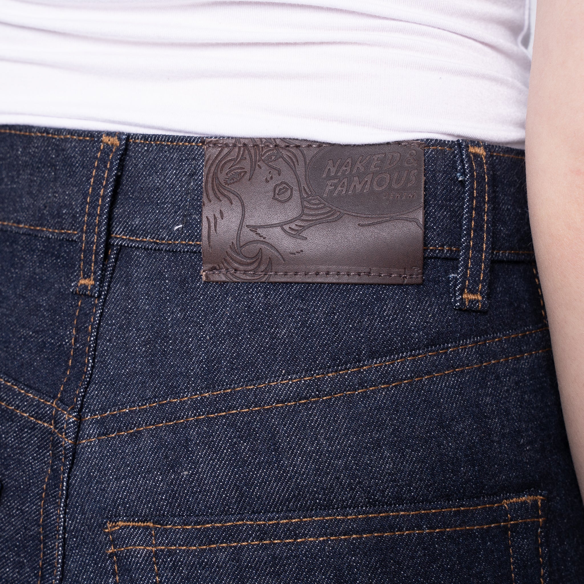 Arrow - Blue Wave Selvedge by Naked & Famous Denim