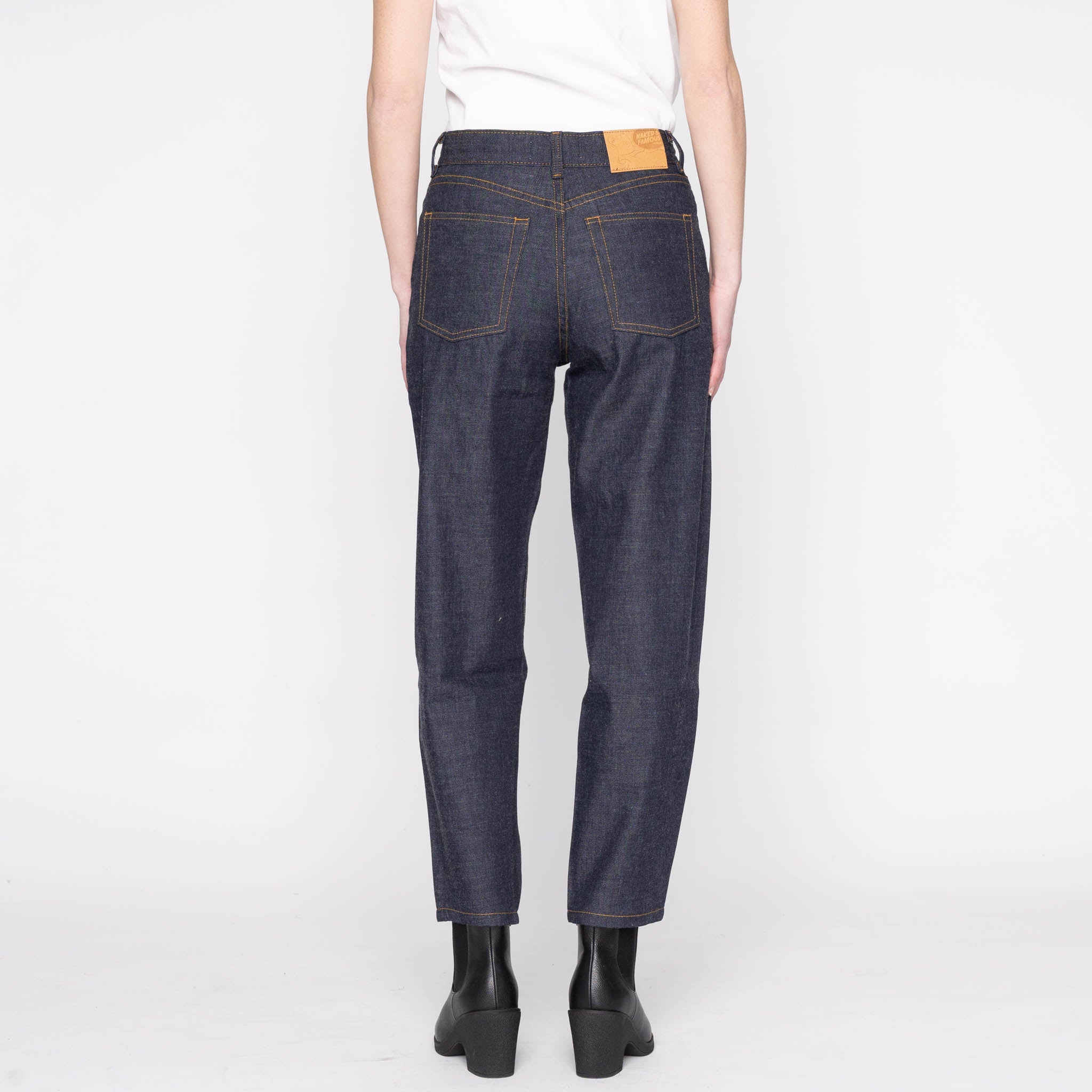Bestie - 10oz Rinsed Denim by Naked & Famous Denim