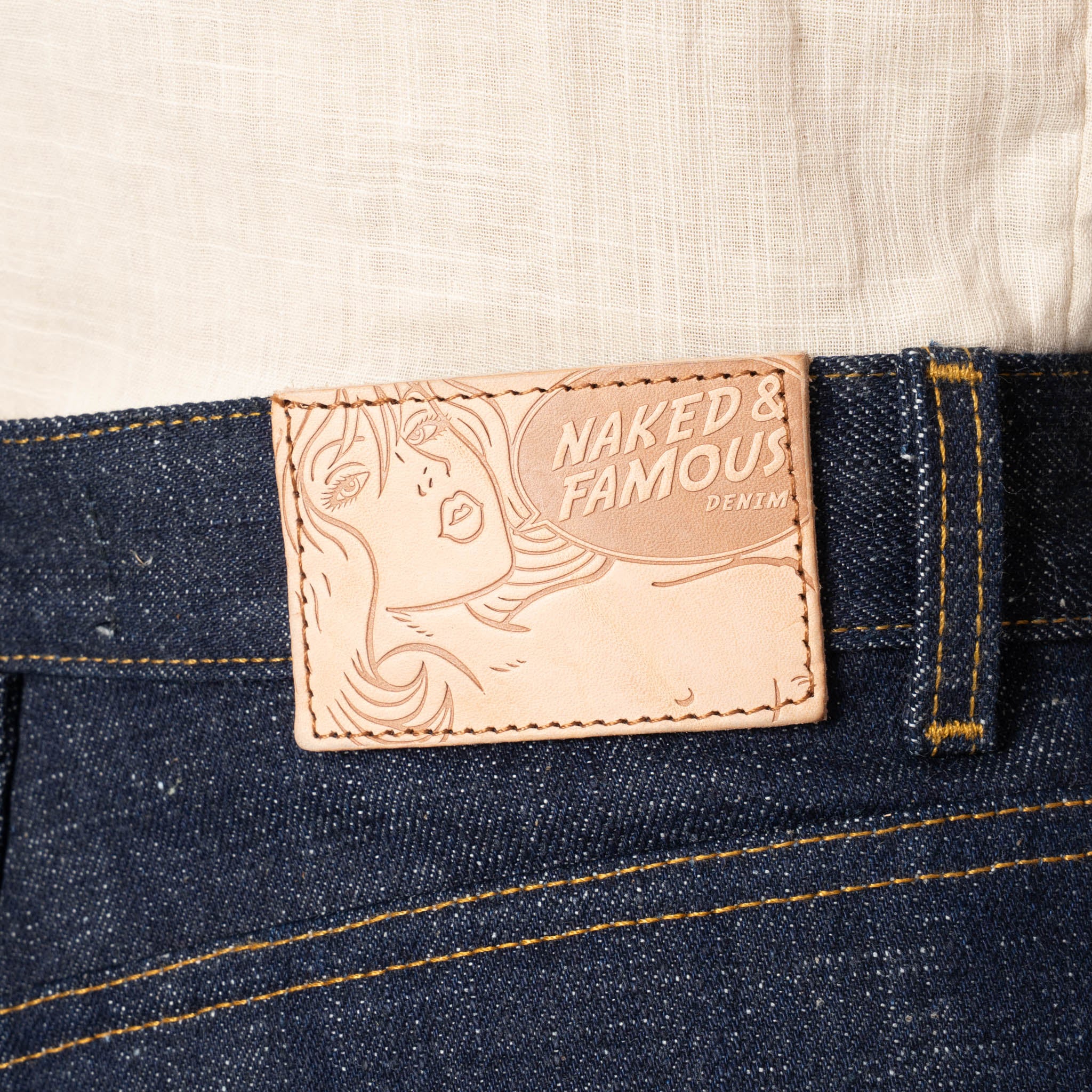 True Girl - Brawler Selvedge by Naked & Famous Denim