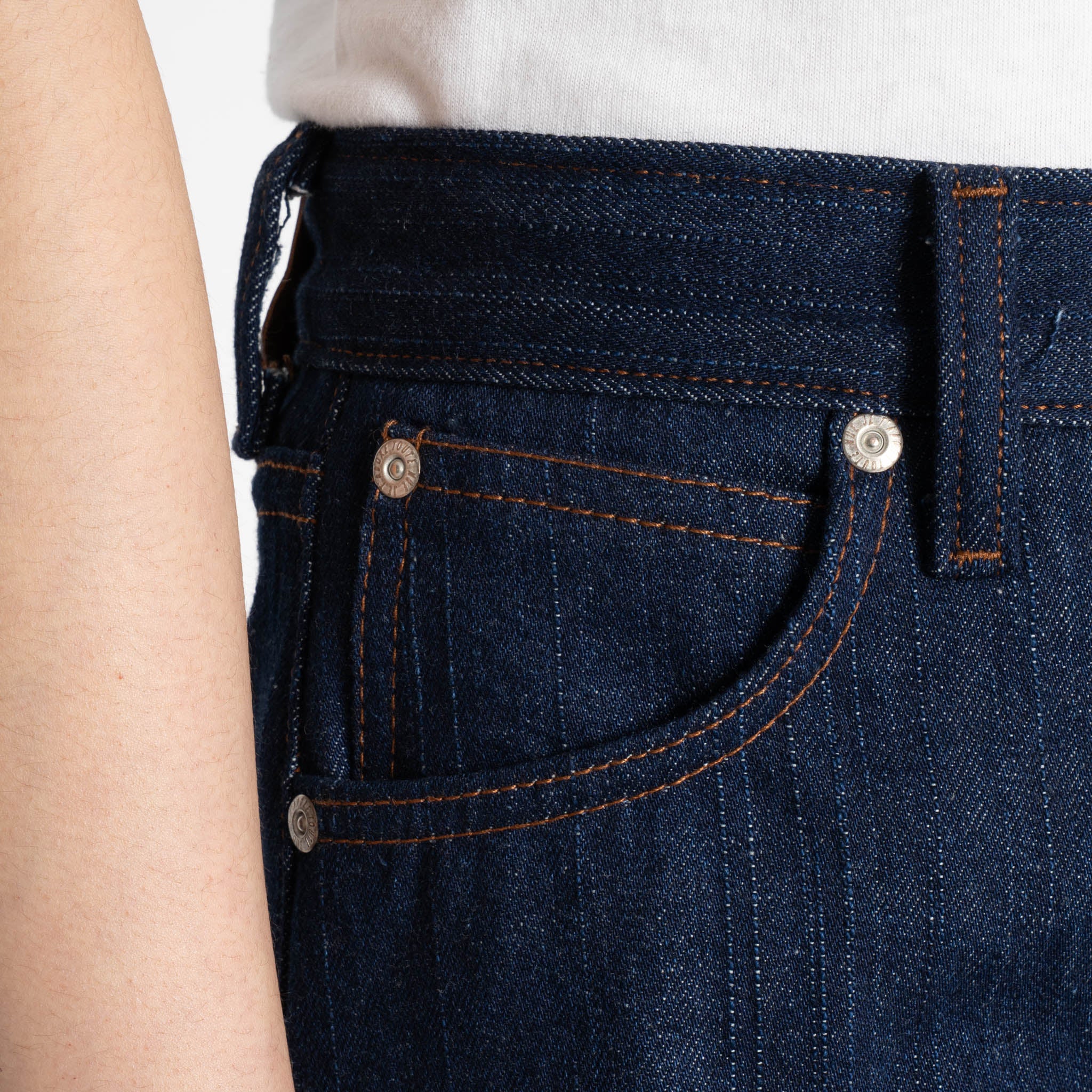 Wide Wild West - Vertical Slub Denim by Naked & Famous Denim