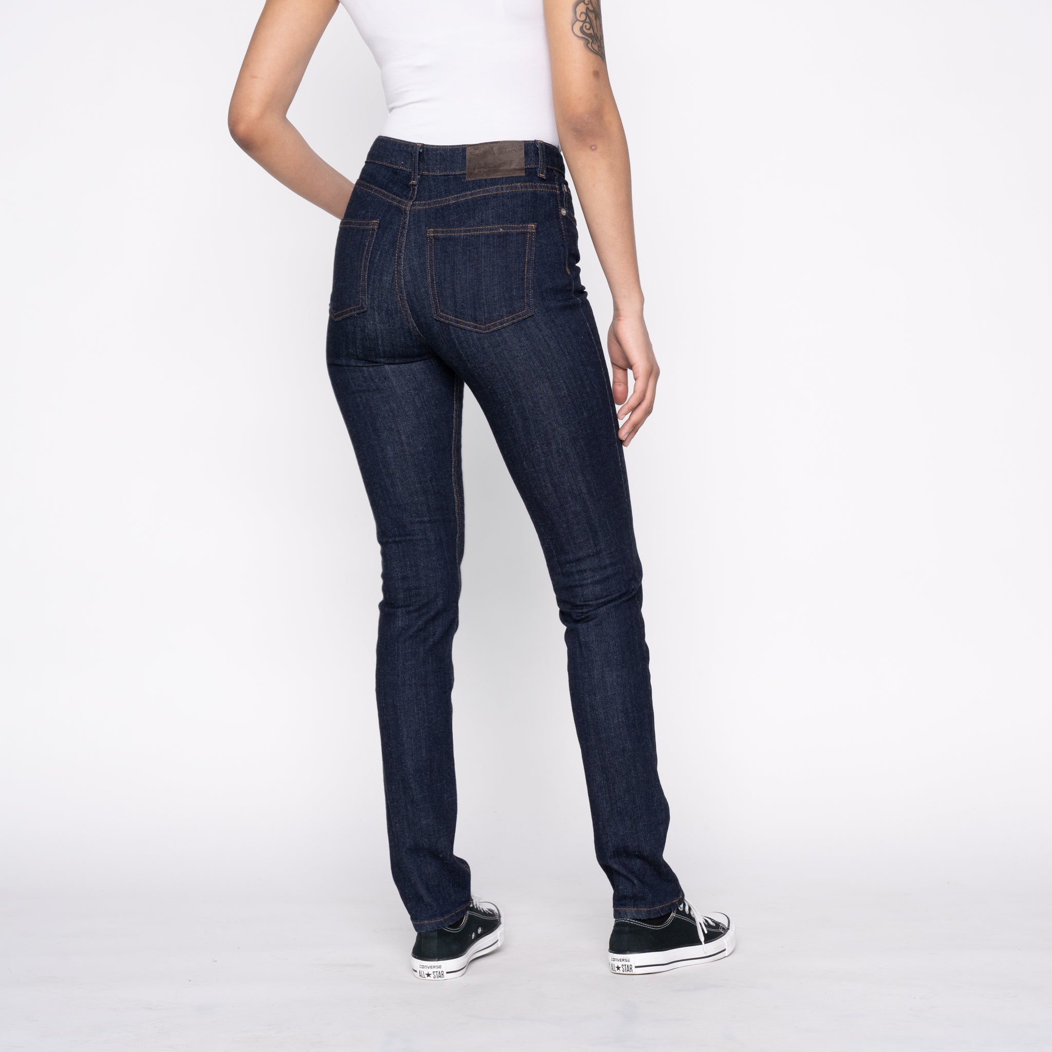Women's - High Skinny - Cashmere Blend Stretch Denim by Naked & Famous Denim