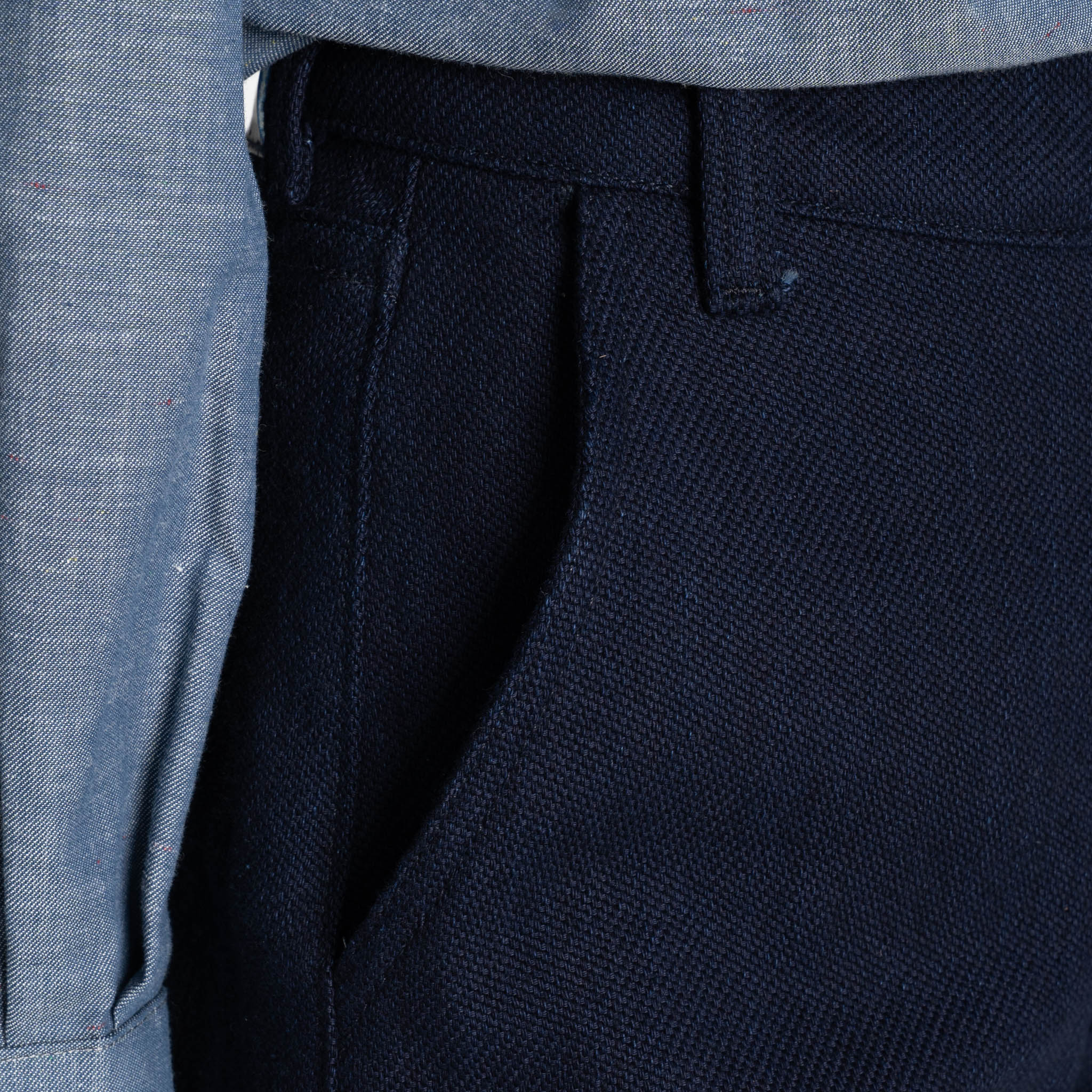 Andie Shorts - Maekake Dobby - Indigo by Naked & Famous Denim