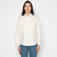 Judy Shirt - Natural Seed - Ecru by Naked & Famous Denim