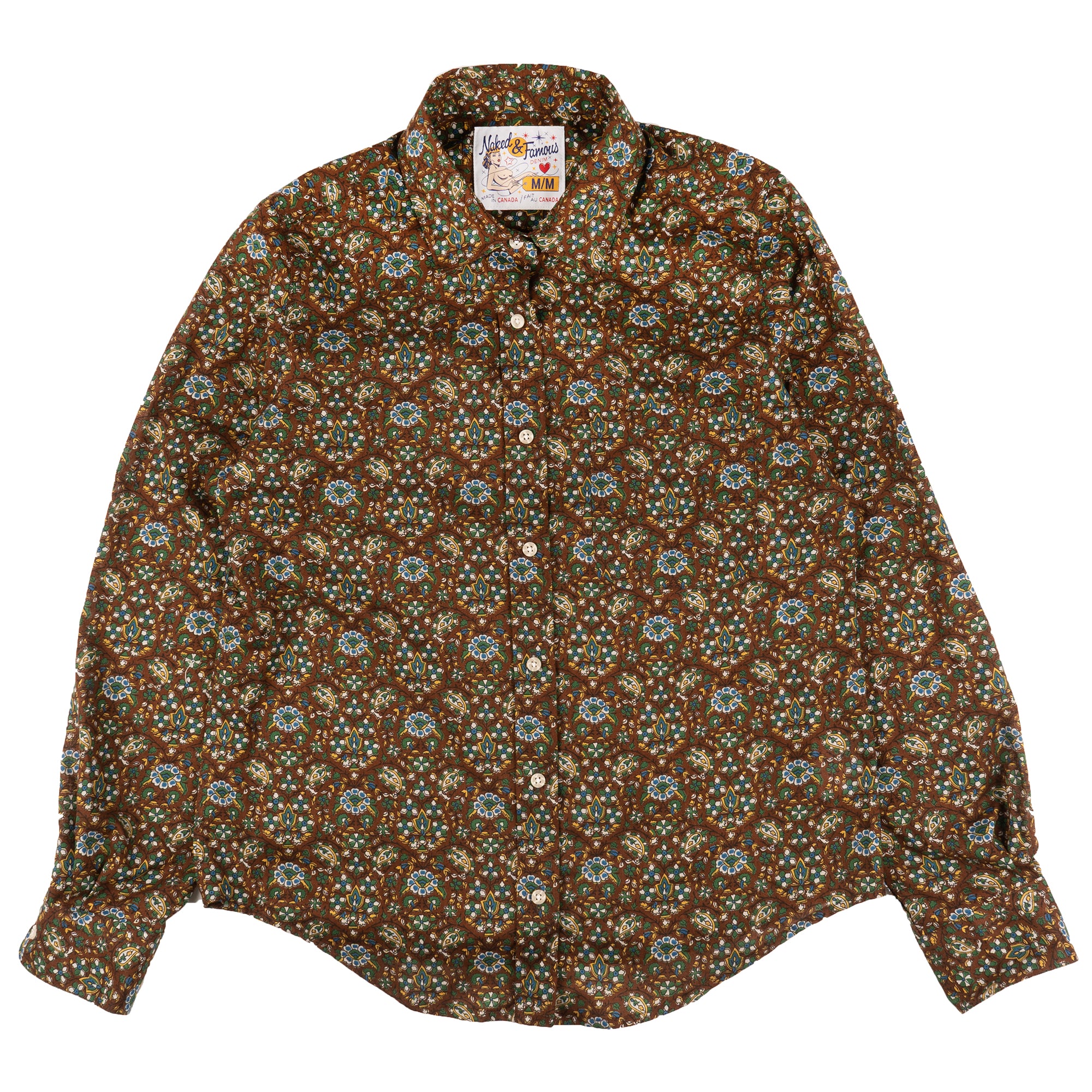 Country Shirt - Bandana Cloth - Brown
