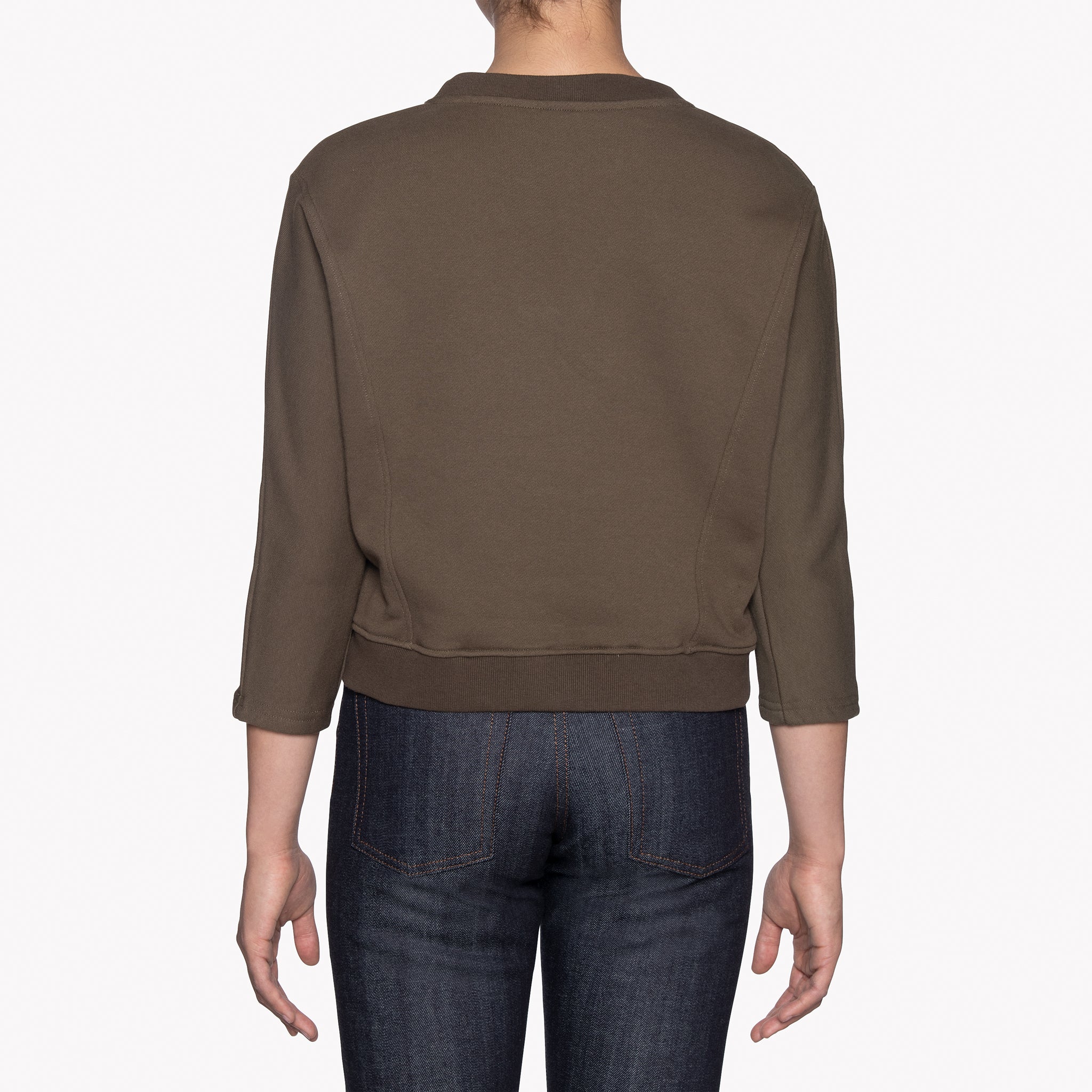Women's - Smart Crew - Terry - Hunter by Naked & Famous Denim