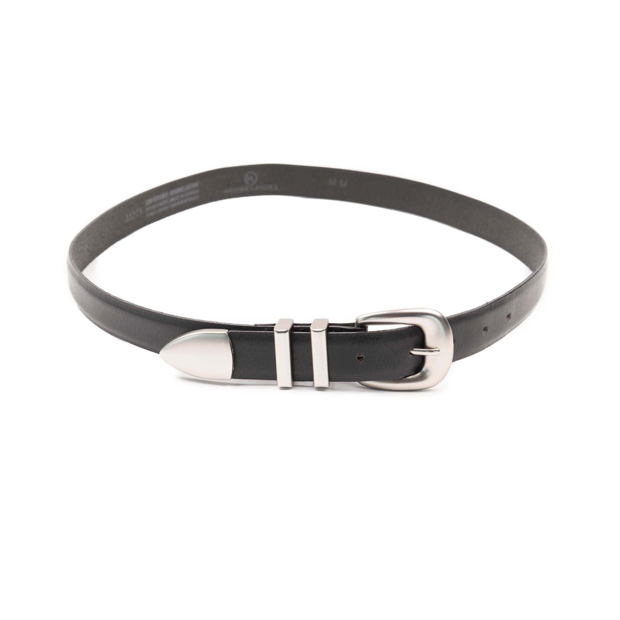 Jessie - Womens Buffalo Belt - Black by Naked & Famous Denim