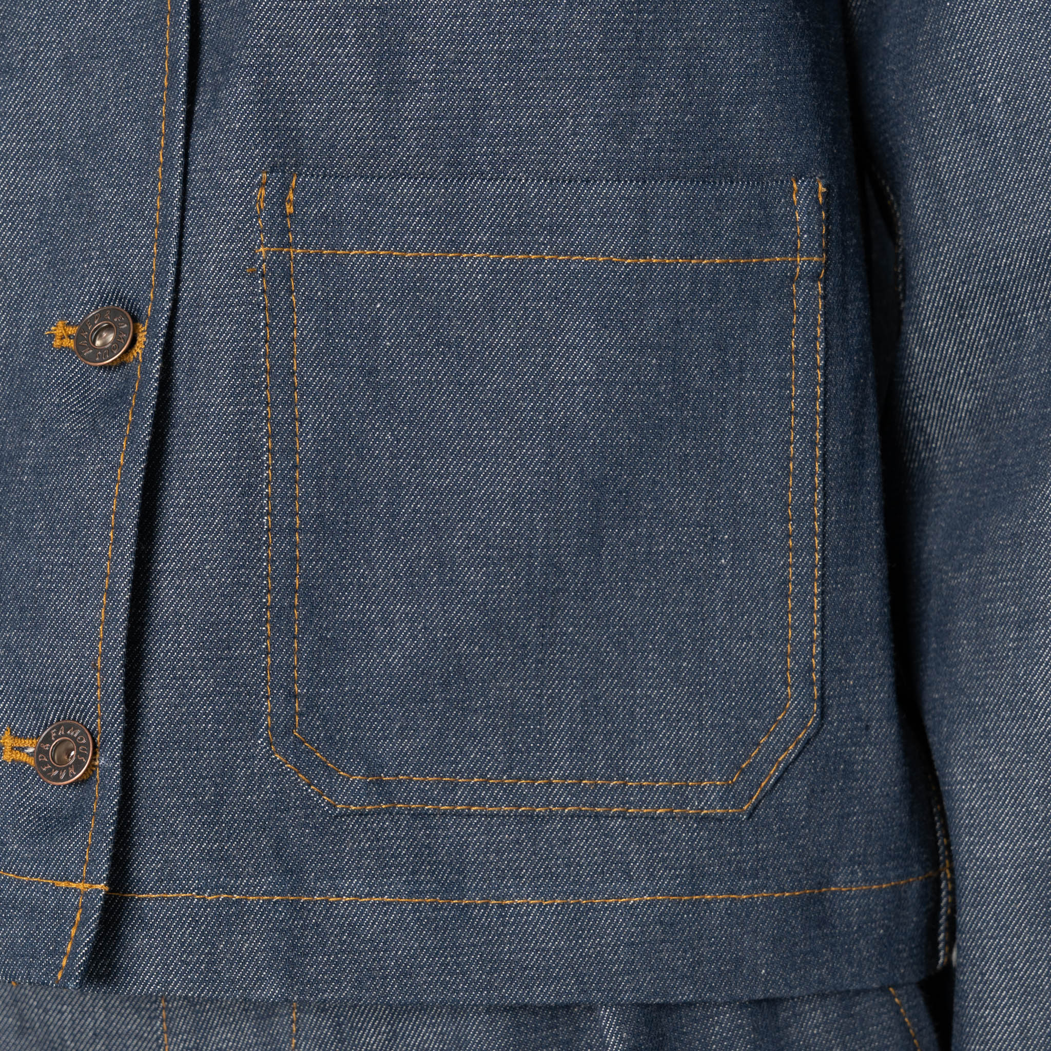 Gracie - Natural Indigo - Indigo by Naked & Famous Denim