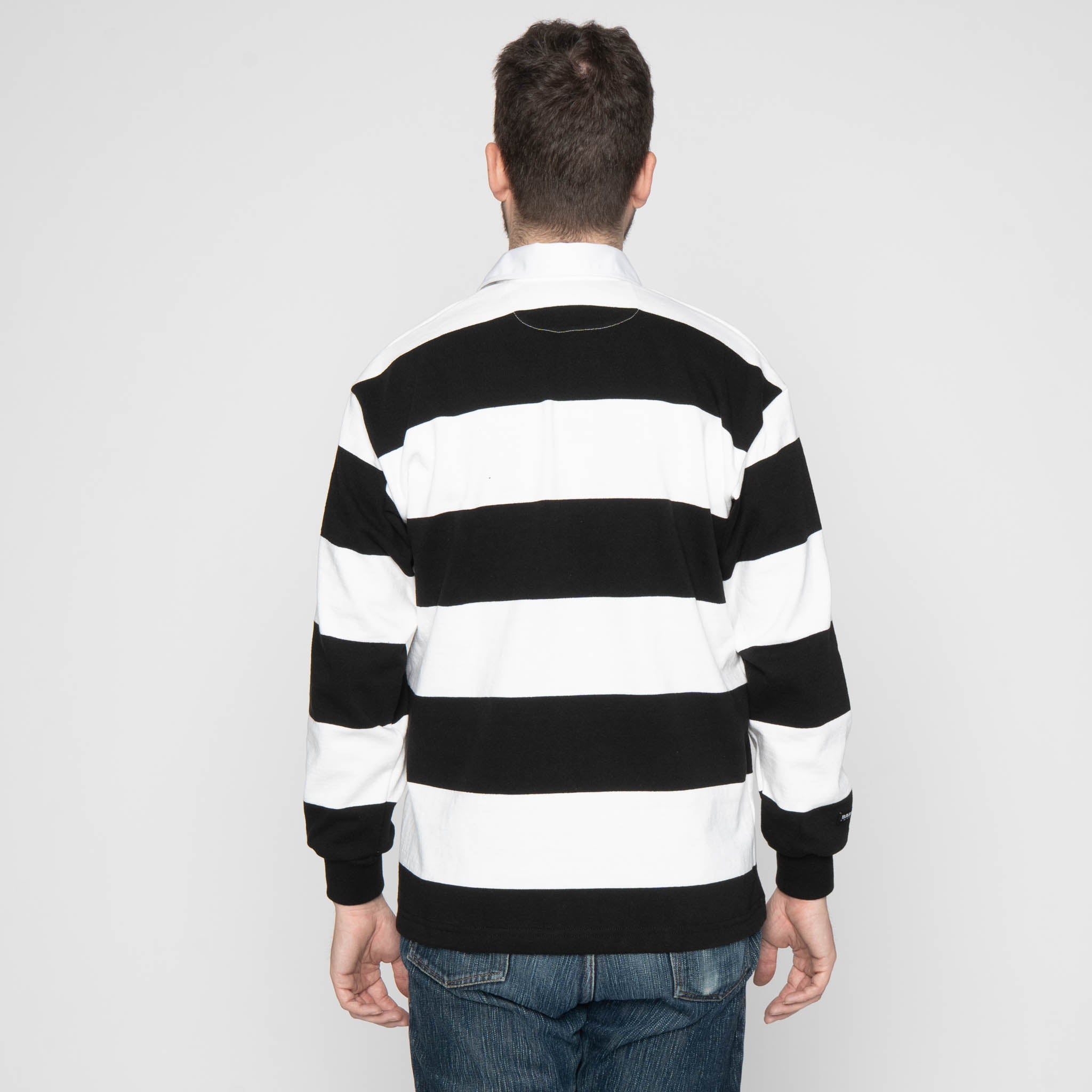 Classic Rugby Jersey - White/Black