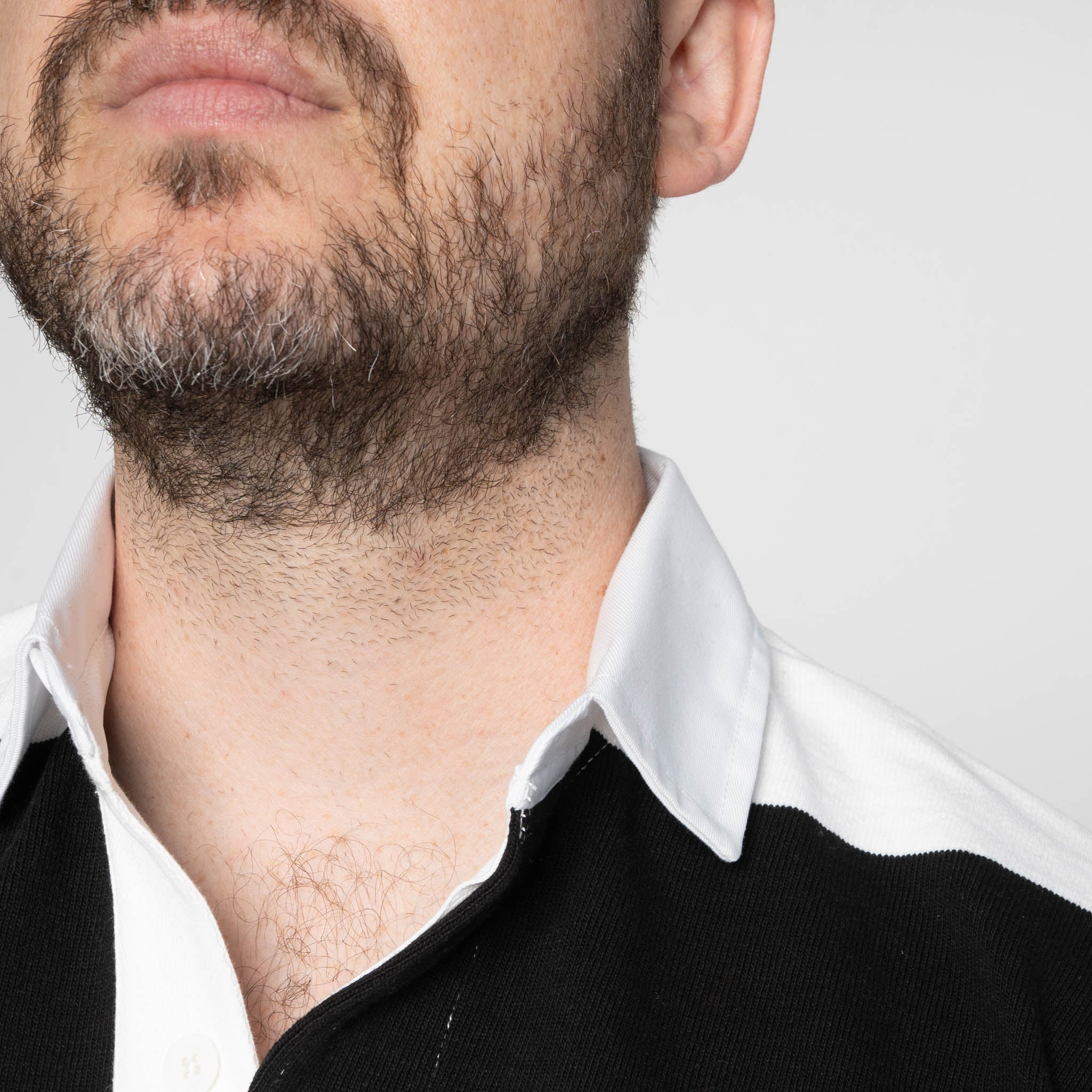 Classic Rugby Jersey - White/Black