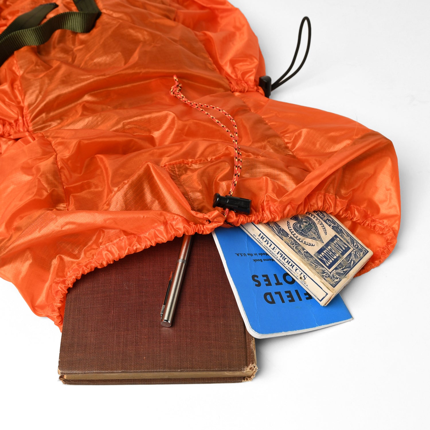 Packable Back Pack - 1.1oz Parachute Nylon Orange by Epperson Mountaineering