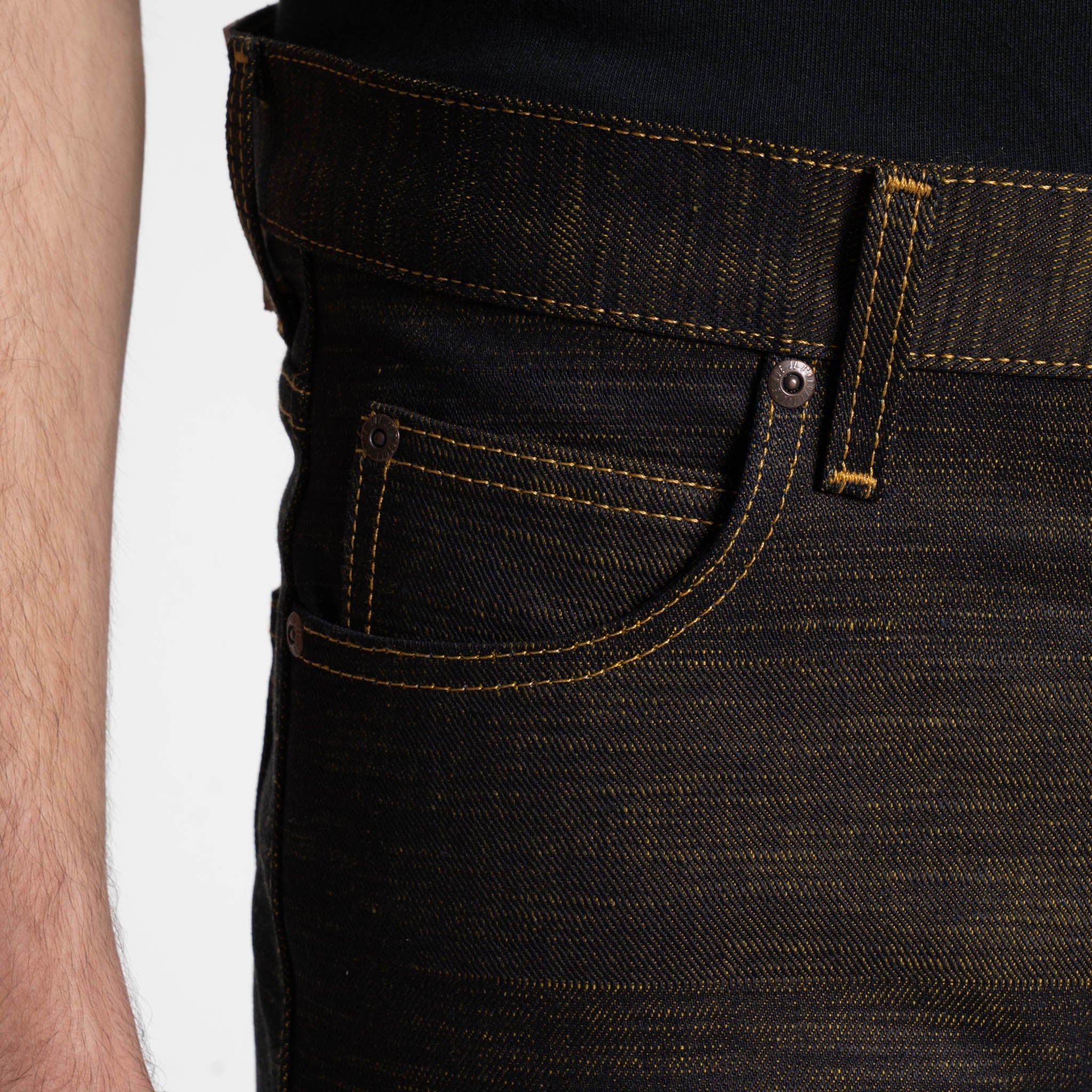 Super Guy - King Ghidorah: The Three-Headed Monster Denim by Naked & Famous Denim