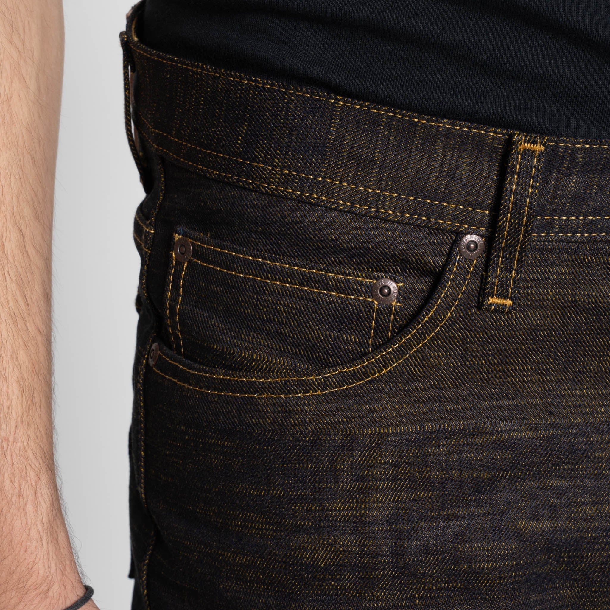 Weird Guy - King Ghidorah: The Three-Headed Monster Denim by Naked & Famous Denim