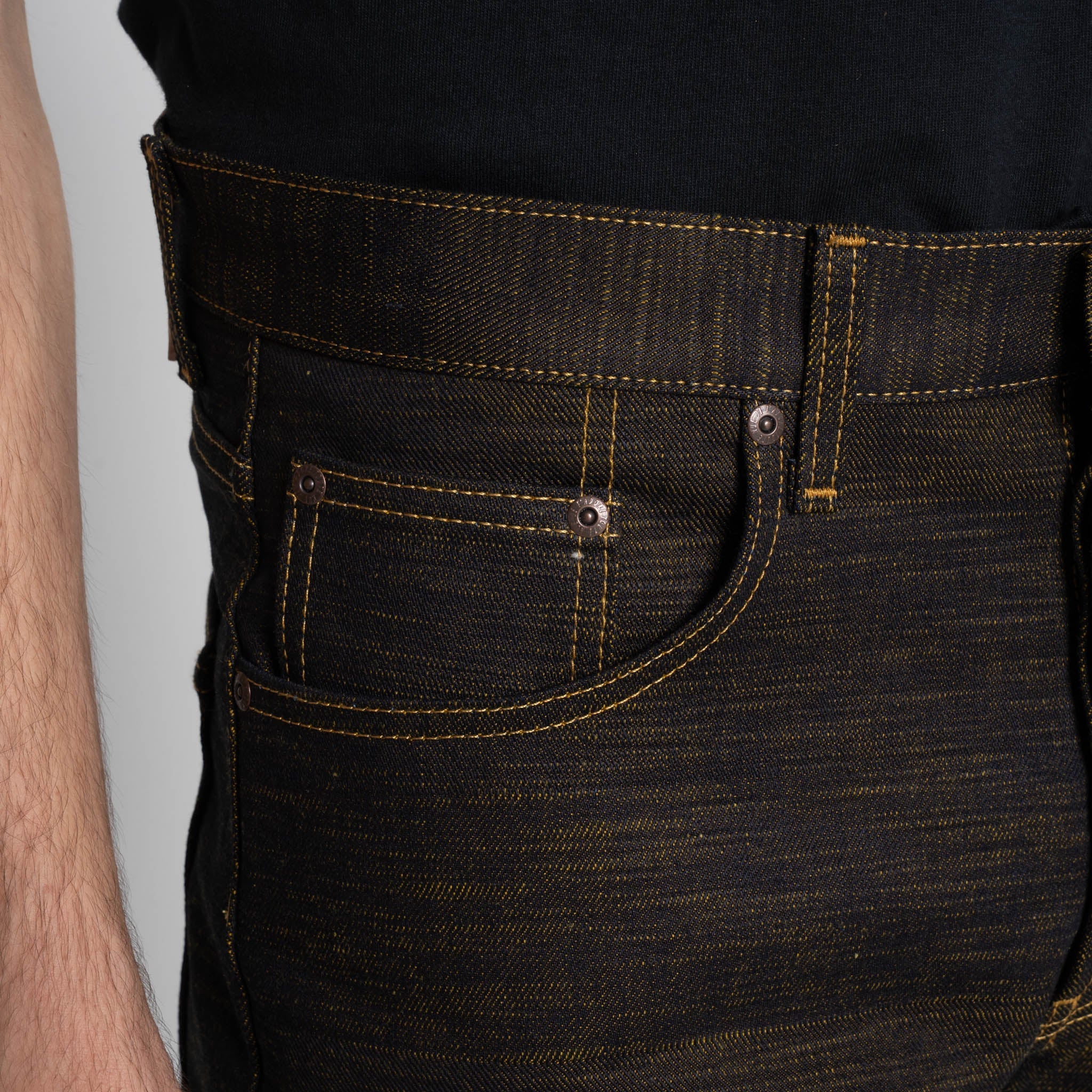 Strong Guy - King Ghidorah: The Three-Headed Monster Denim by Naked & Famous Denim