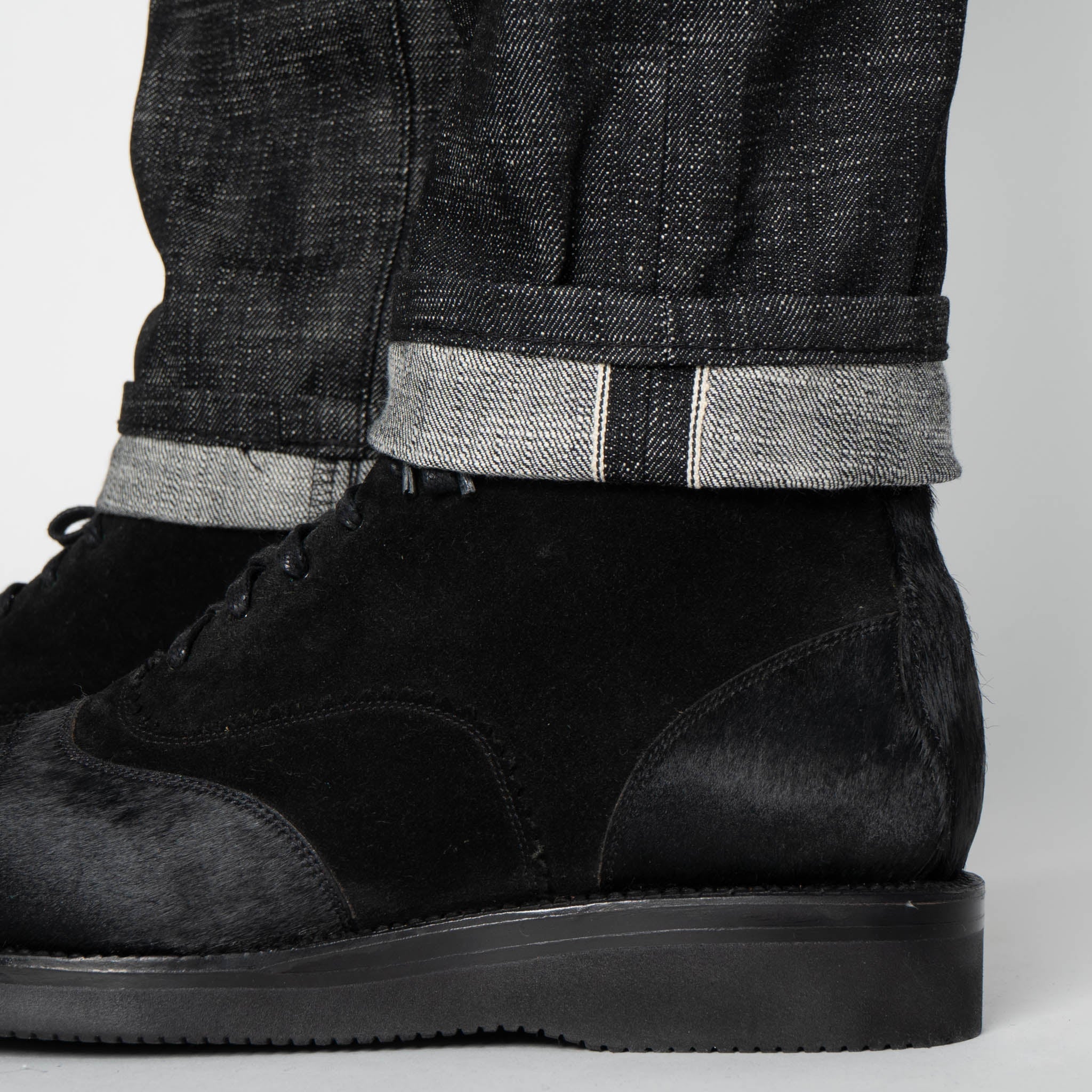 Super Guy - 1954 Godzilla Selvedge - Black by Naked & Famous Denim