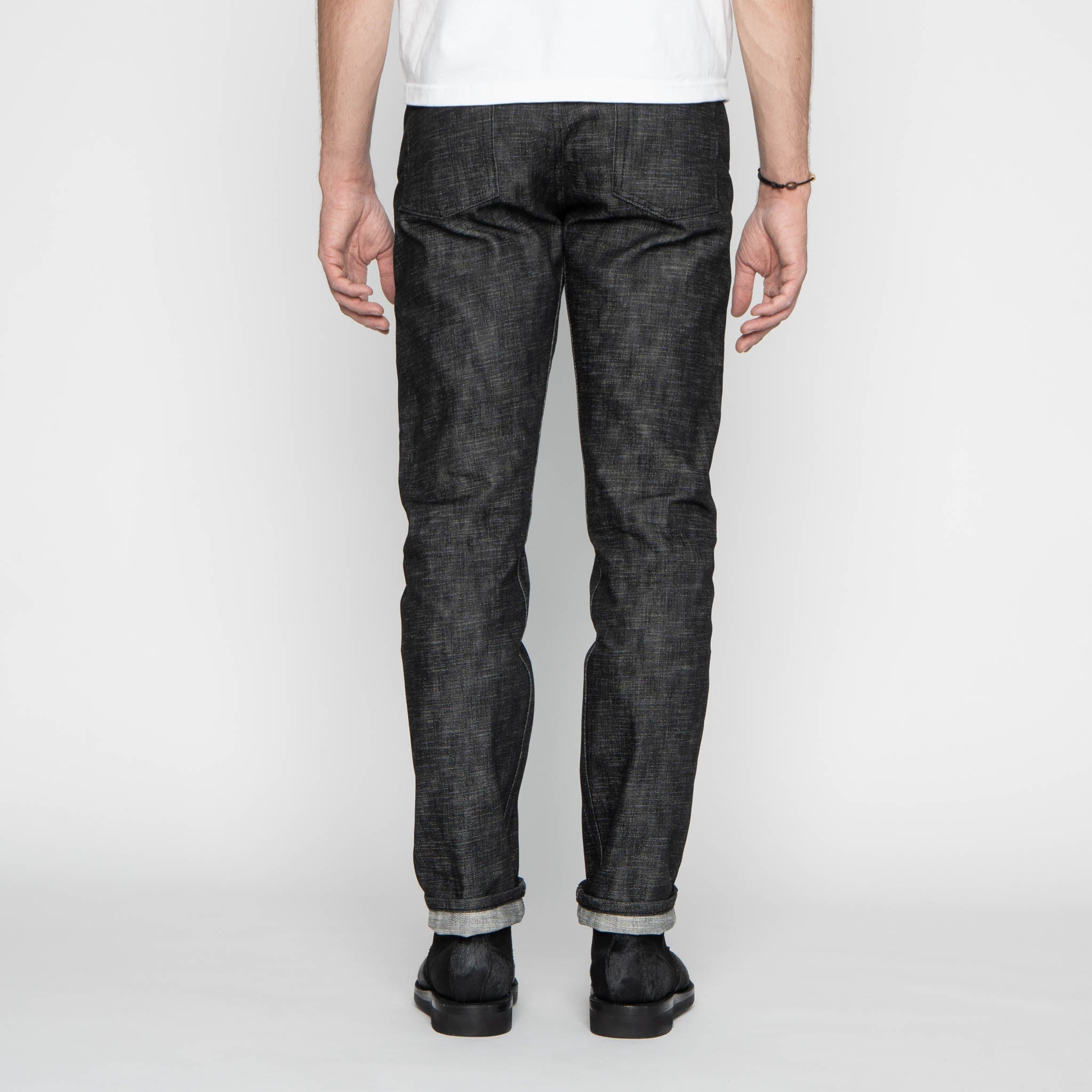 Weird Guy - 1954 Godzilla Selvedge - Black by Naked & Famous Denim