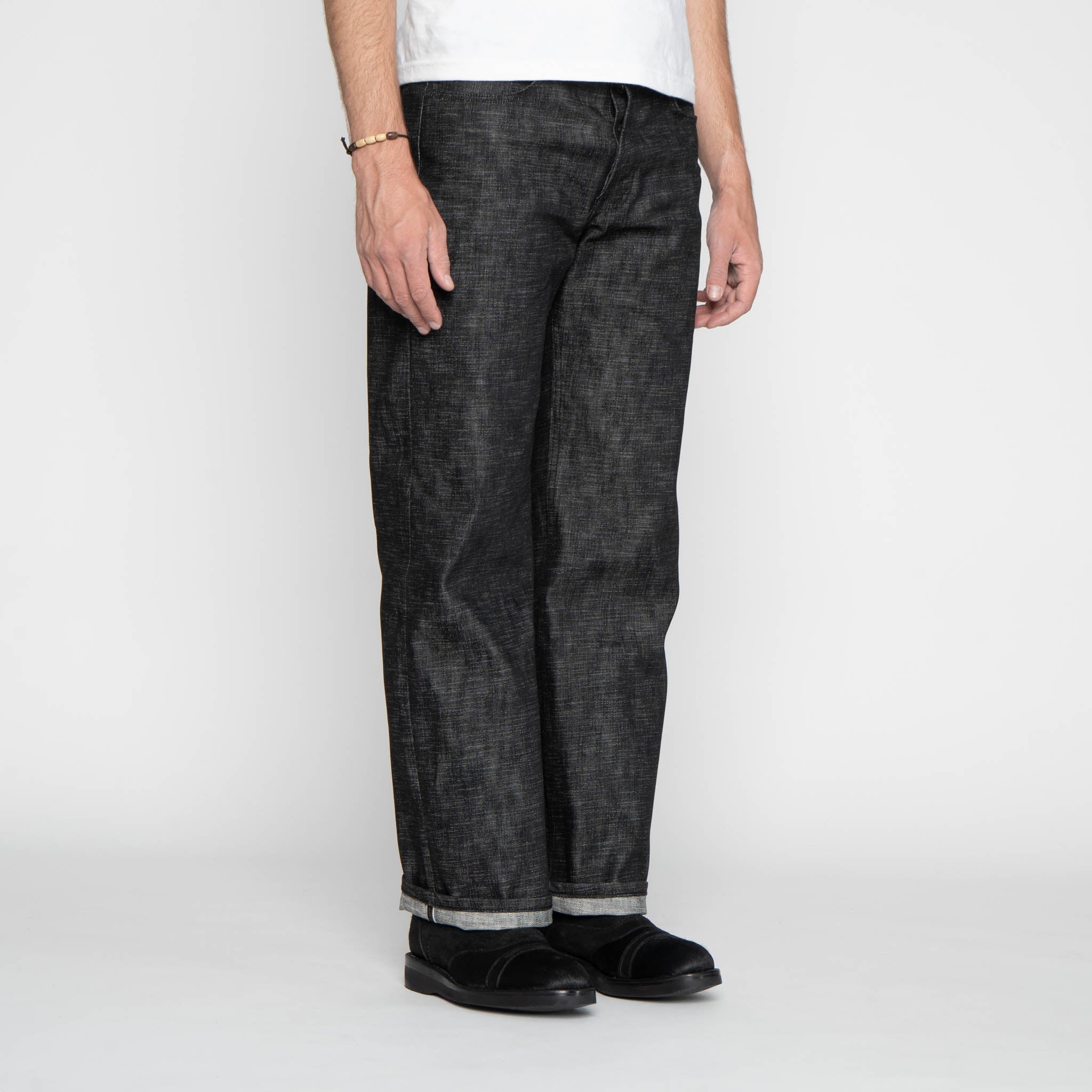 Strong Guy - 1954 Godzilla Selvedge - Black by Naked & Famous Denim