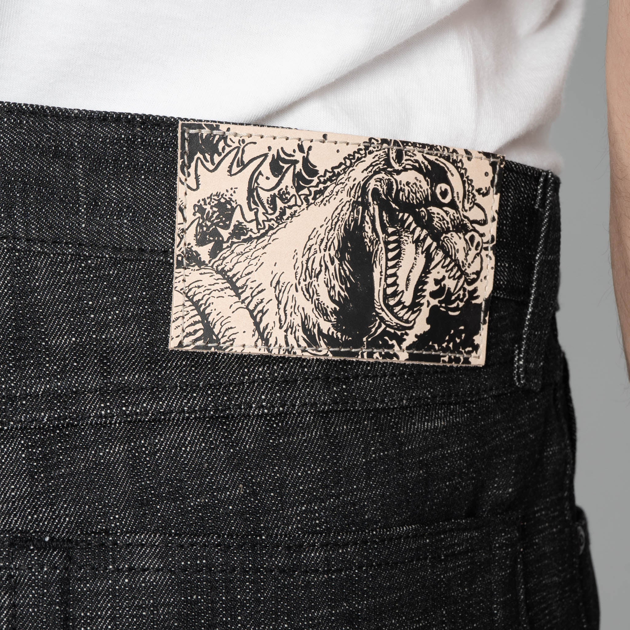 True Guy - 1954 Godzilla Selvedge - Black by Naked & Famous Denim