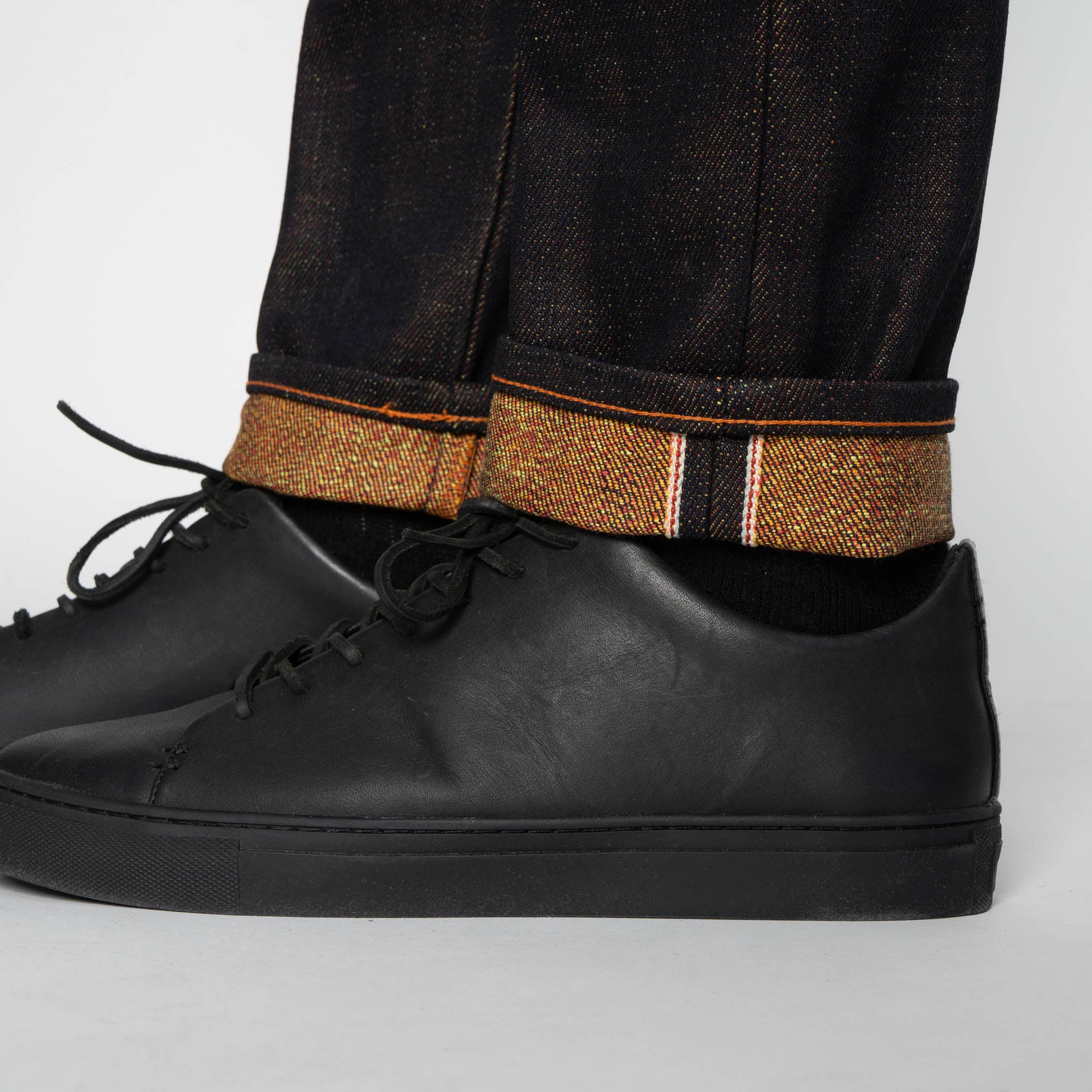 Super Guy - Burning Godzilla Selvedge - Indigo by Naked & Famous Denim