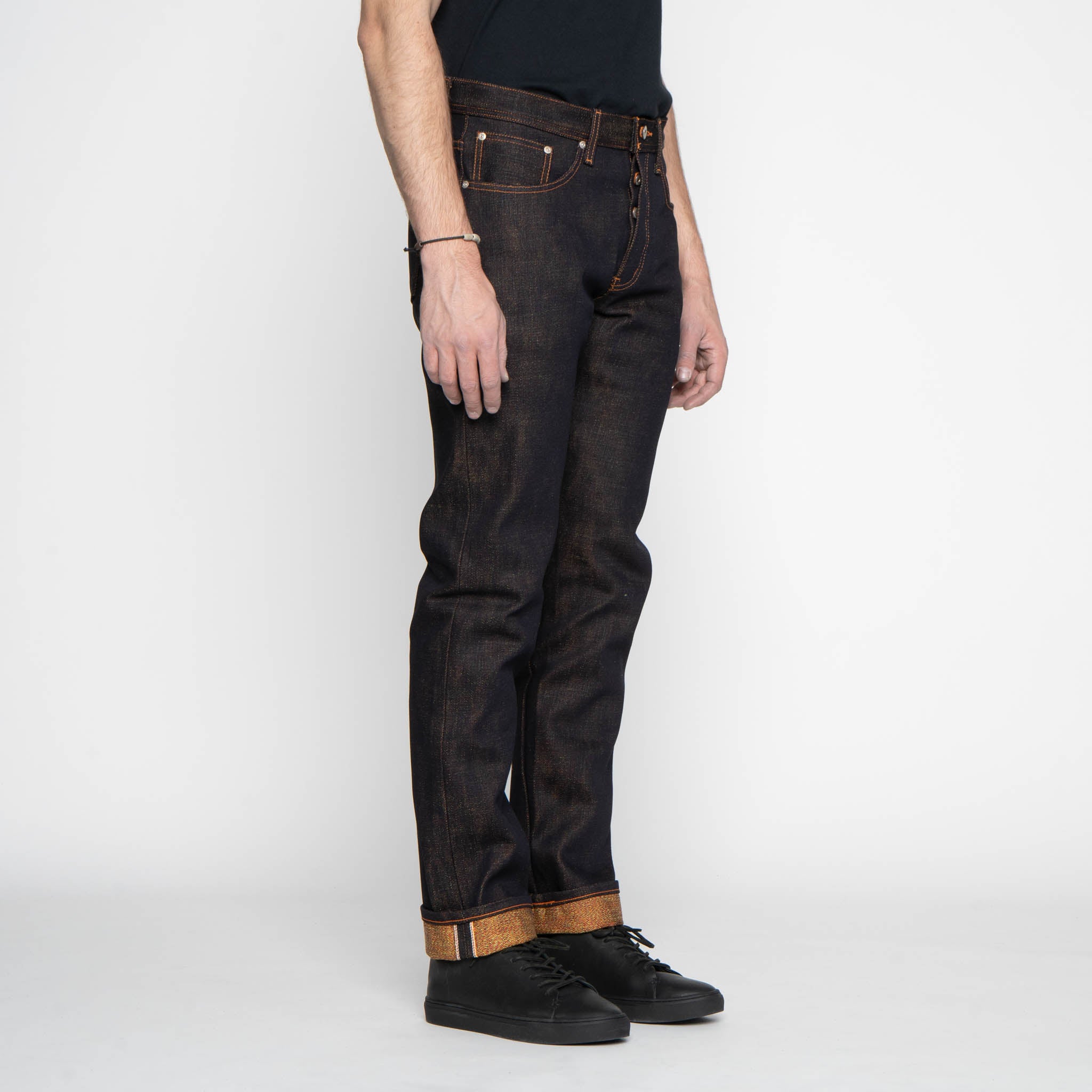 Weird Guy - Burning Godzilla Selvedge - Indigo by Naked & Famous Denim