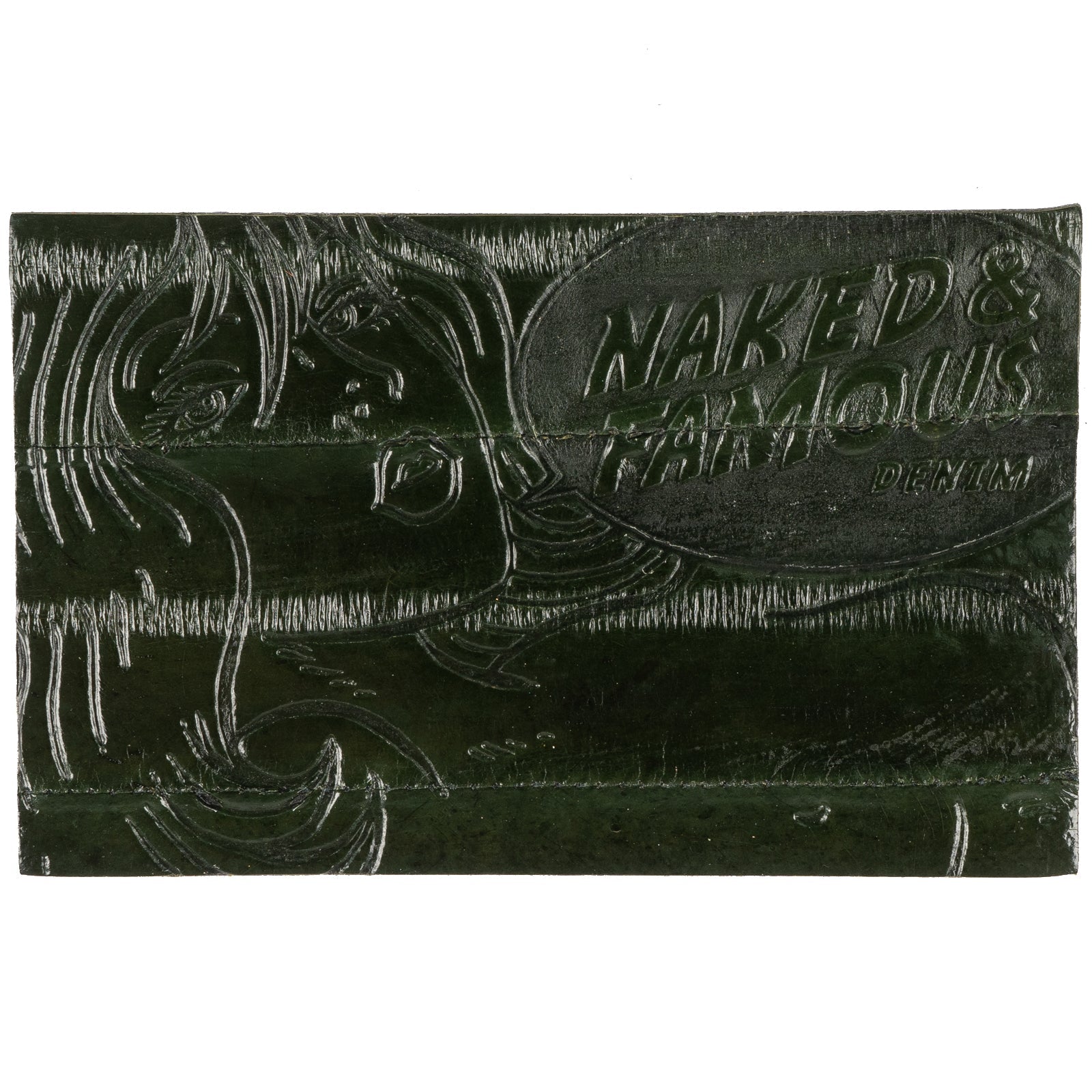 Tragic Blond Patch - Sea Green Eelskin by Naked & Famous Denim