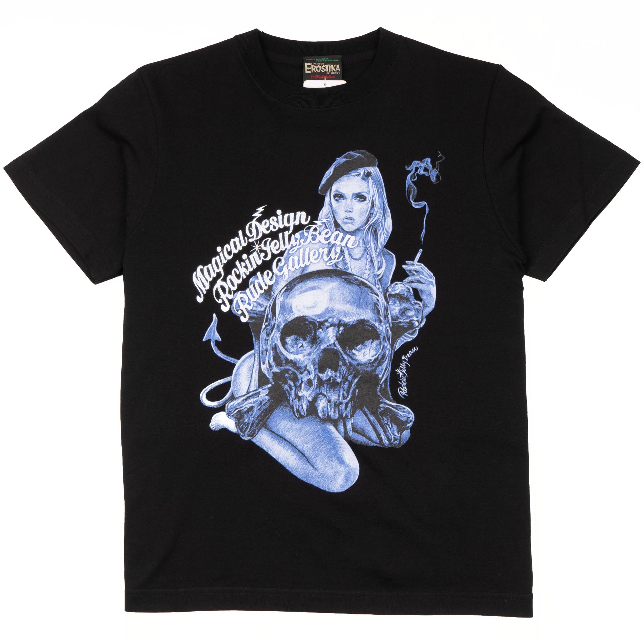 Paris Noir T-Shirt - Black by Erostika by Rockin'Jelly Bean