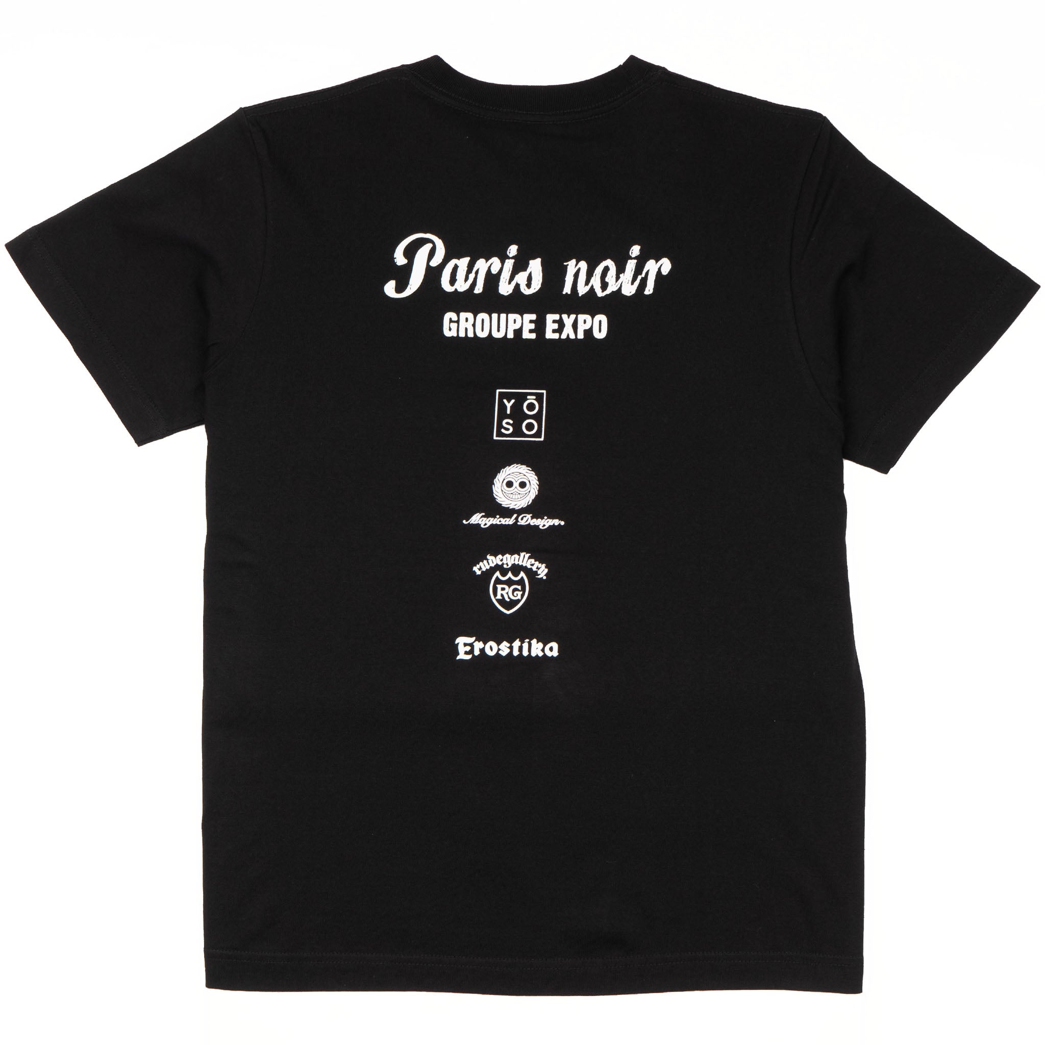 Paris Noir T-Shirt - Black by Erostika by Rockin'Jelly Bean