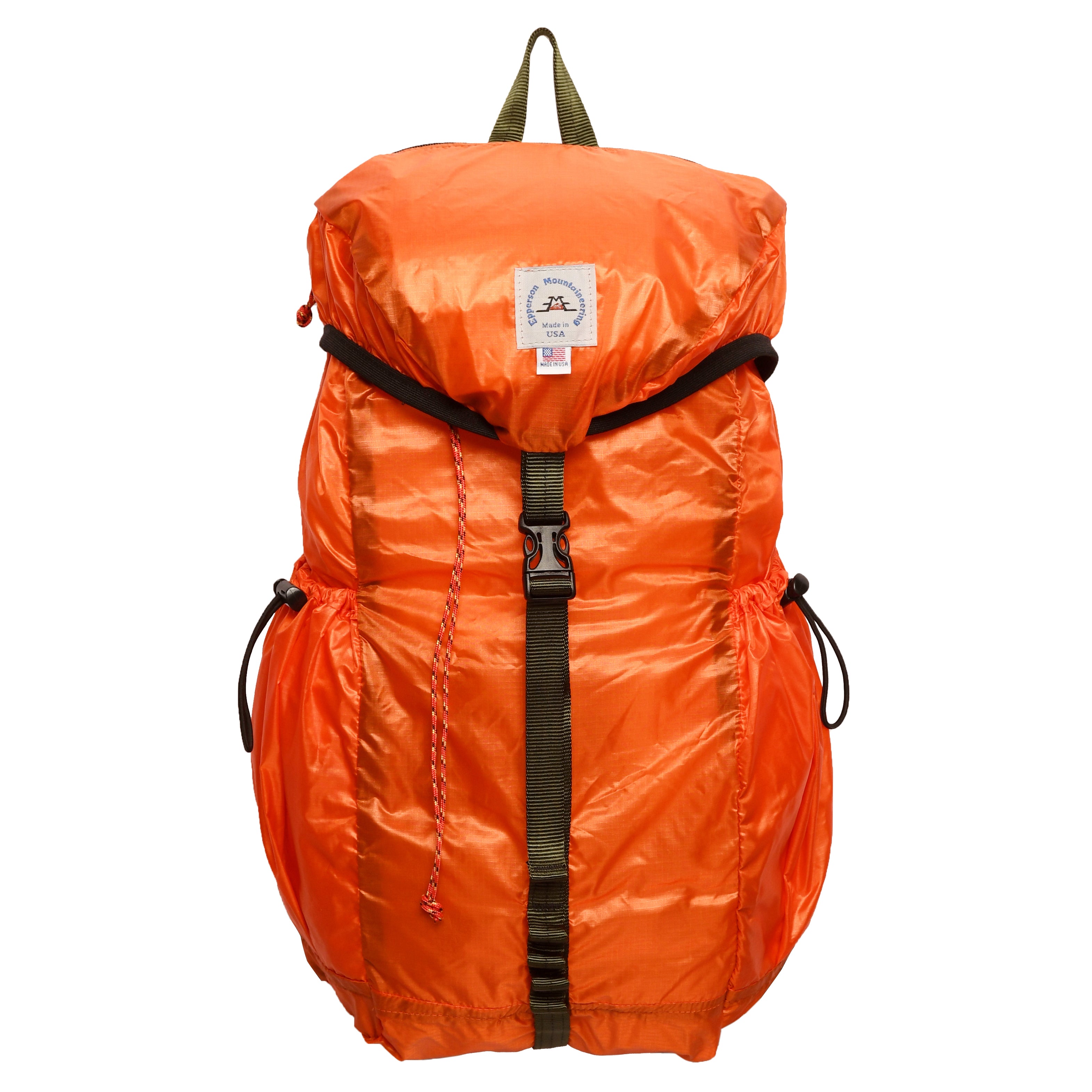 Packable Back Pack - 1.1oz Parachute Nylon Orange by Epperson Mountaineering