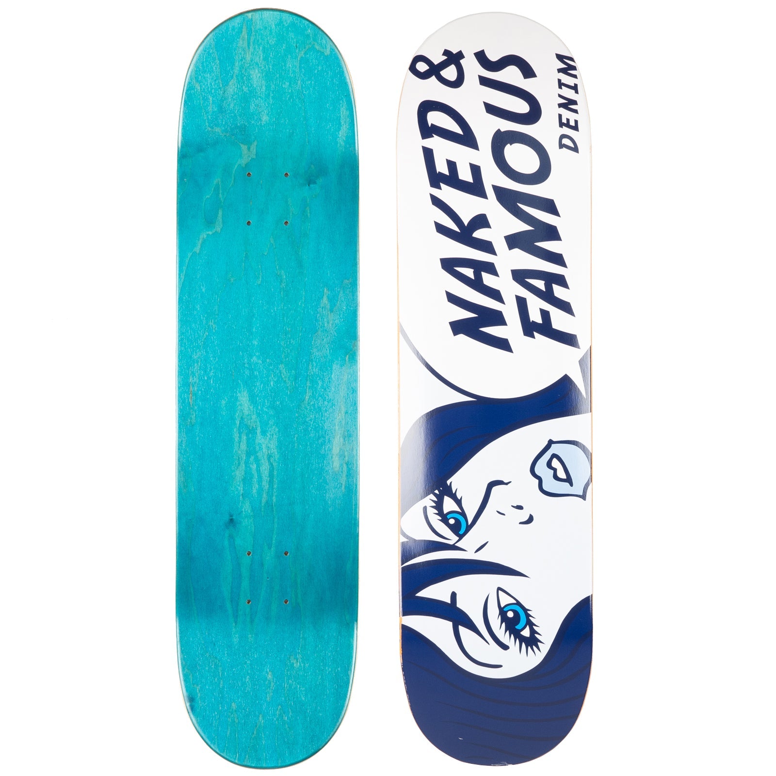 Skateboard Deck - Tragic Blond Indigo by Naked & Famous Denim