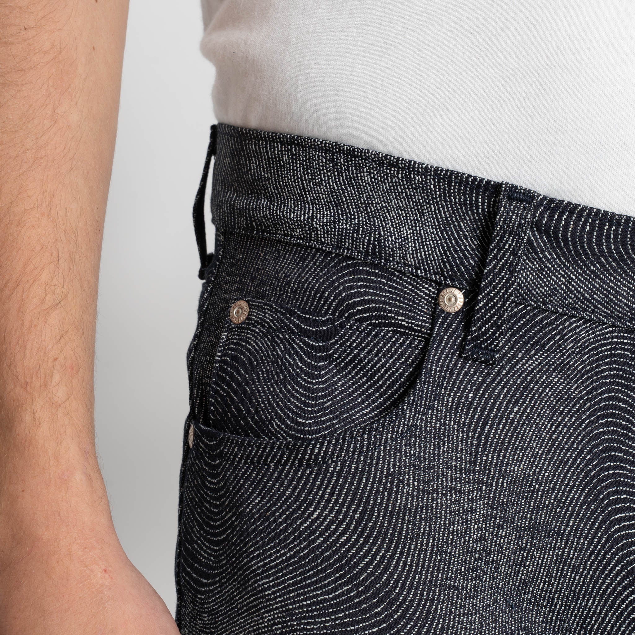 Super Guy - Fingerprint Denim - Indigo by Naked & Famous Denim