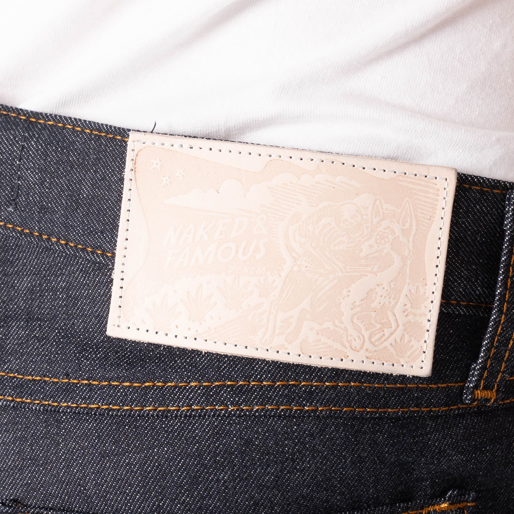 True Guy - Dia De Los Muertos Selvedge - Indigo by Naked & Famous Denim