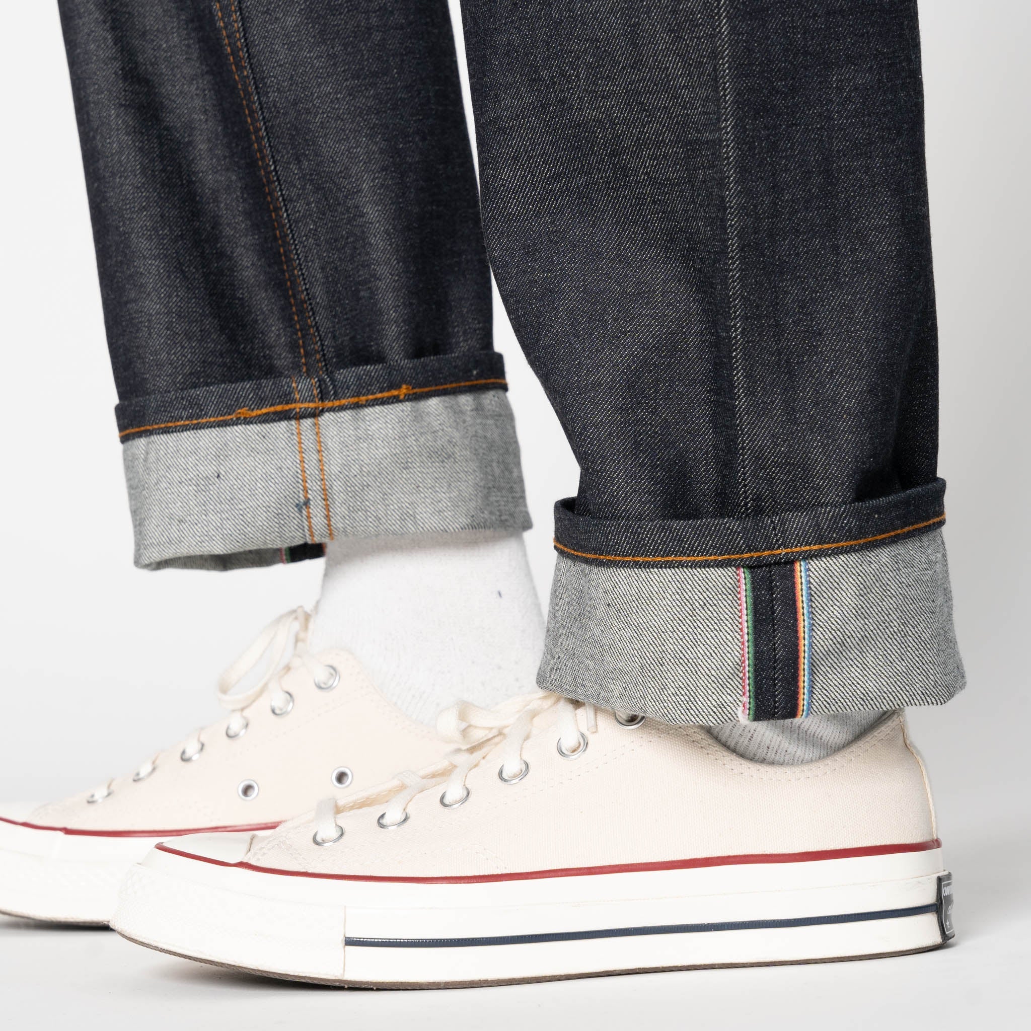 True Girl - Dia De Los Muertos Selvedge - Indigo by Naked & Famous Denim