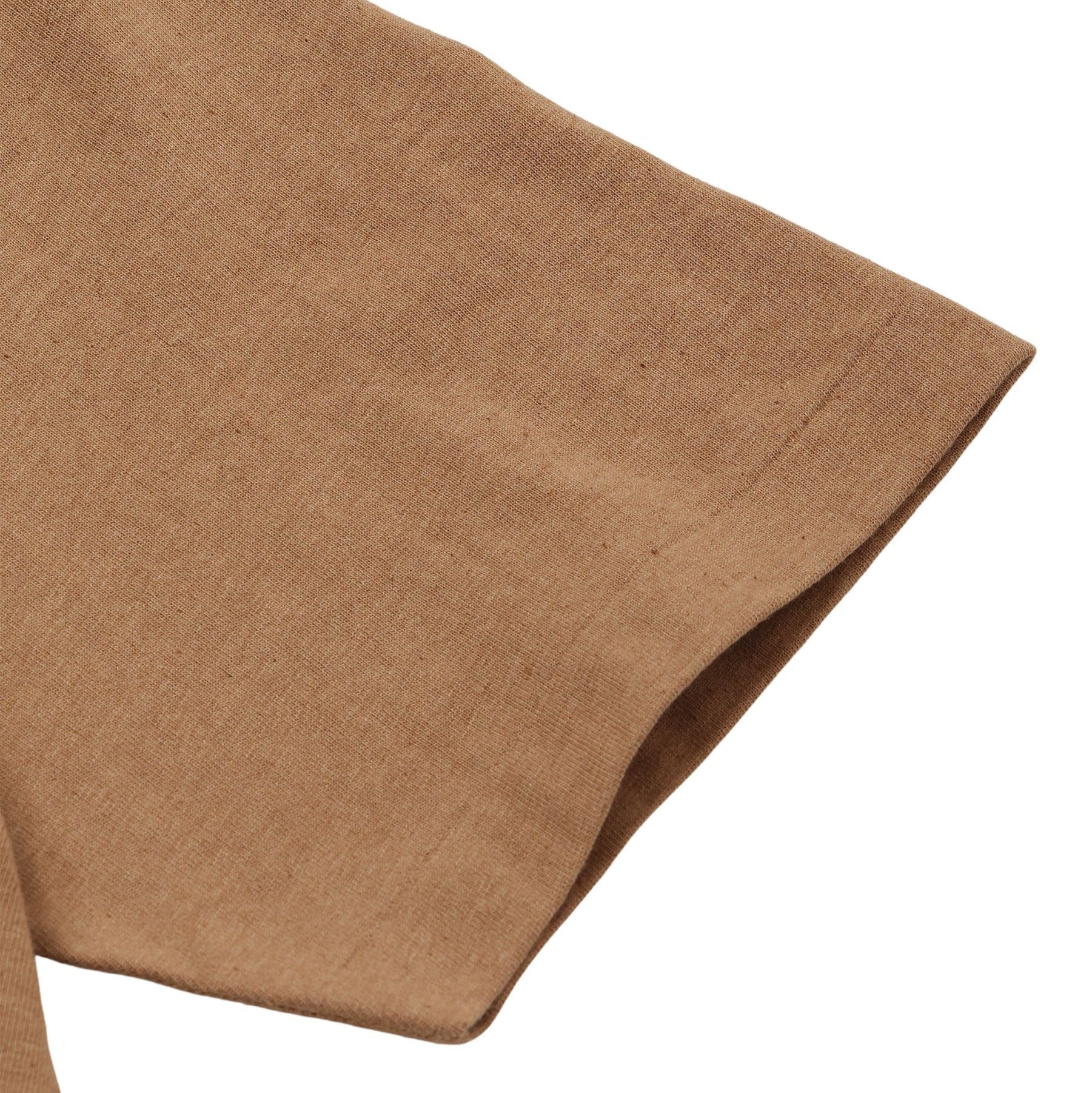 Crewneck T-shirt - Foxfibre® Tsuriami - Coyote 70 by Wonder Looper