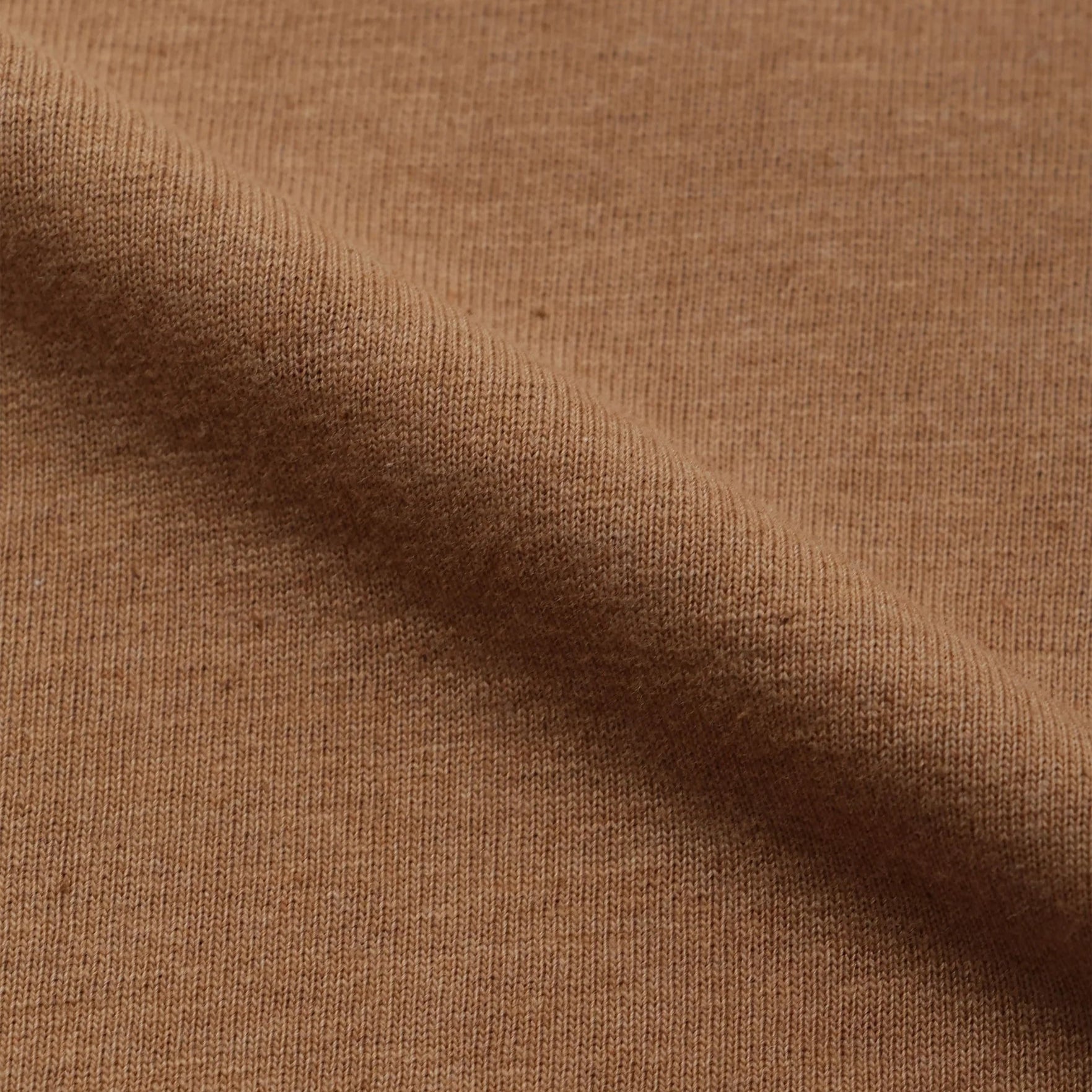 Crewneck T-shirt - Foxfibre® Tsuriami - Coyote 70 by Wonder Looper