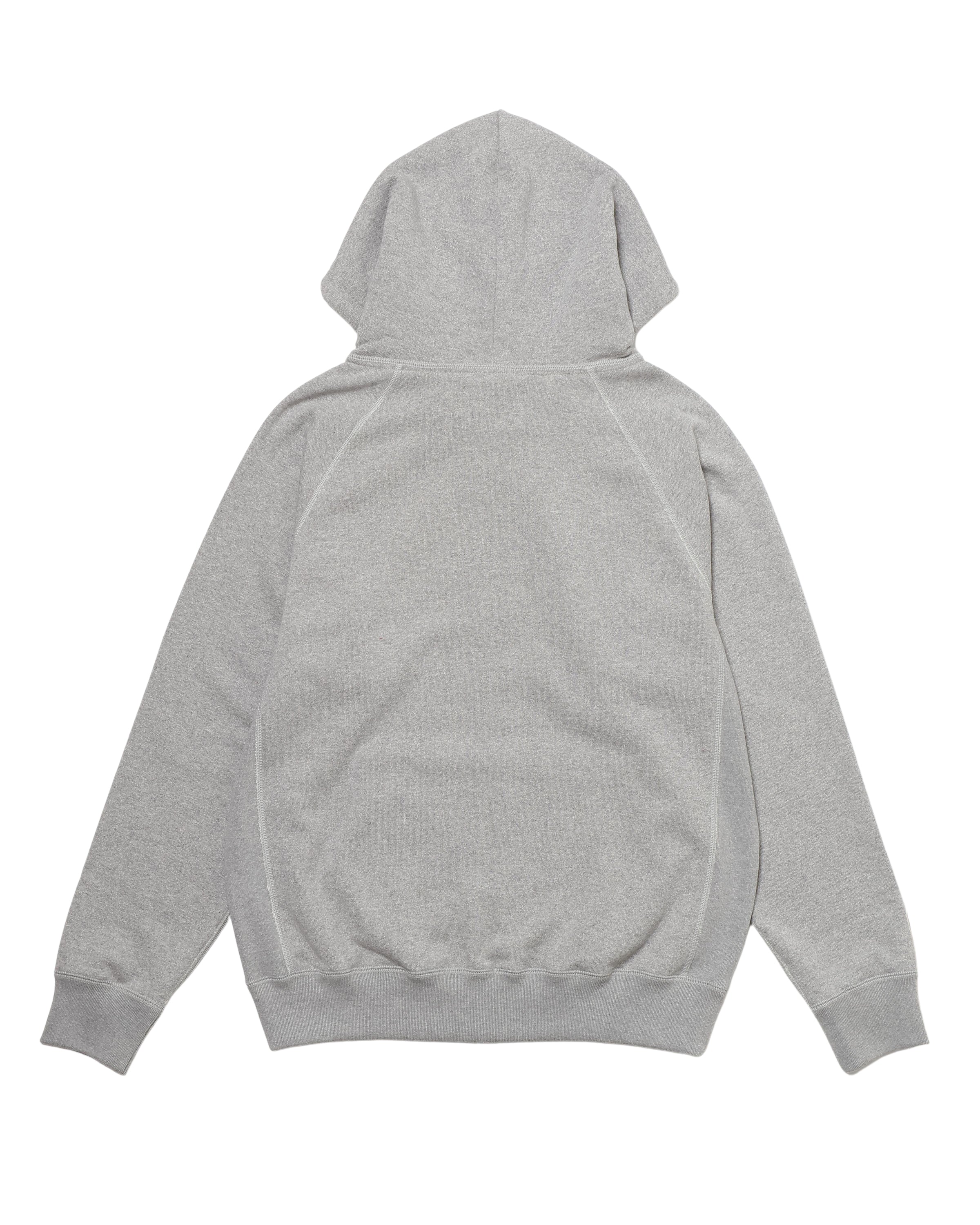 Zip Hoodie - Super Looper French Terry - Heather Grey by Wonder Looper